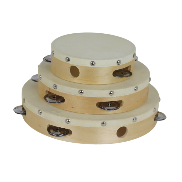 Pandereta Sencilla 15 Cm P/Piel Ref. Vh01300. 099 - Standard