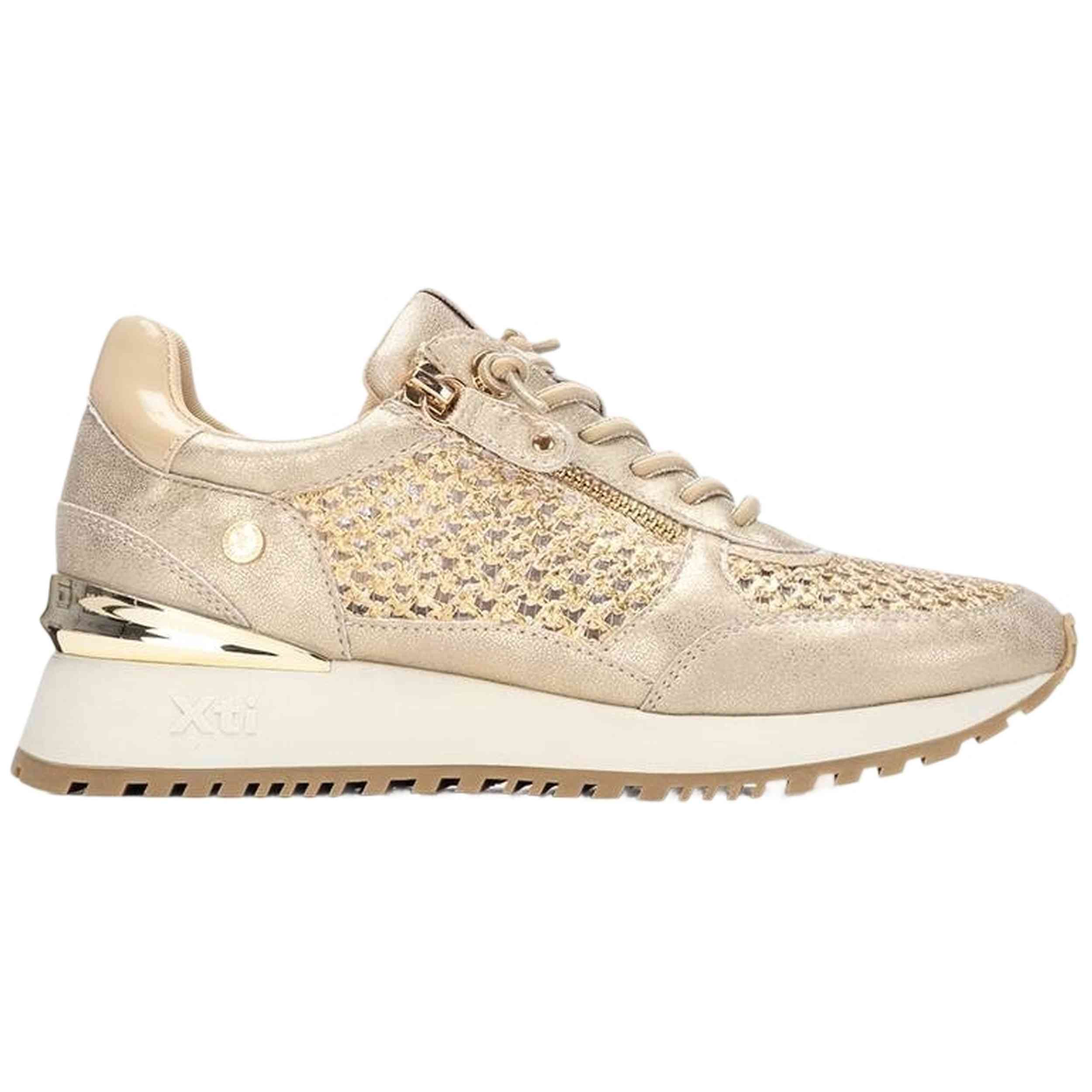 Zapatillas Xti modelo 145194 zapato sra para Mujer en color Dorado