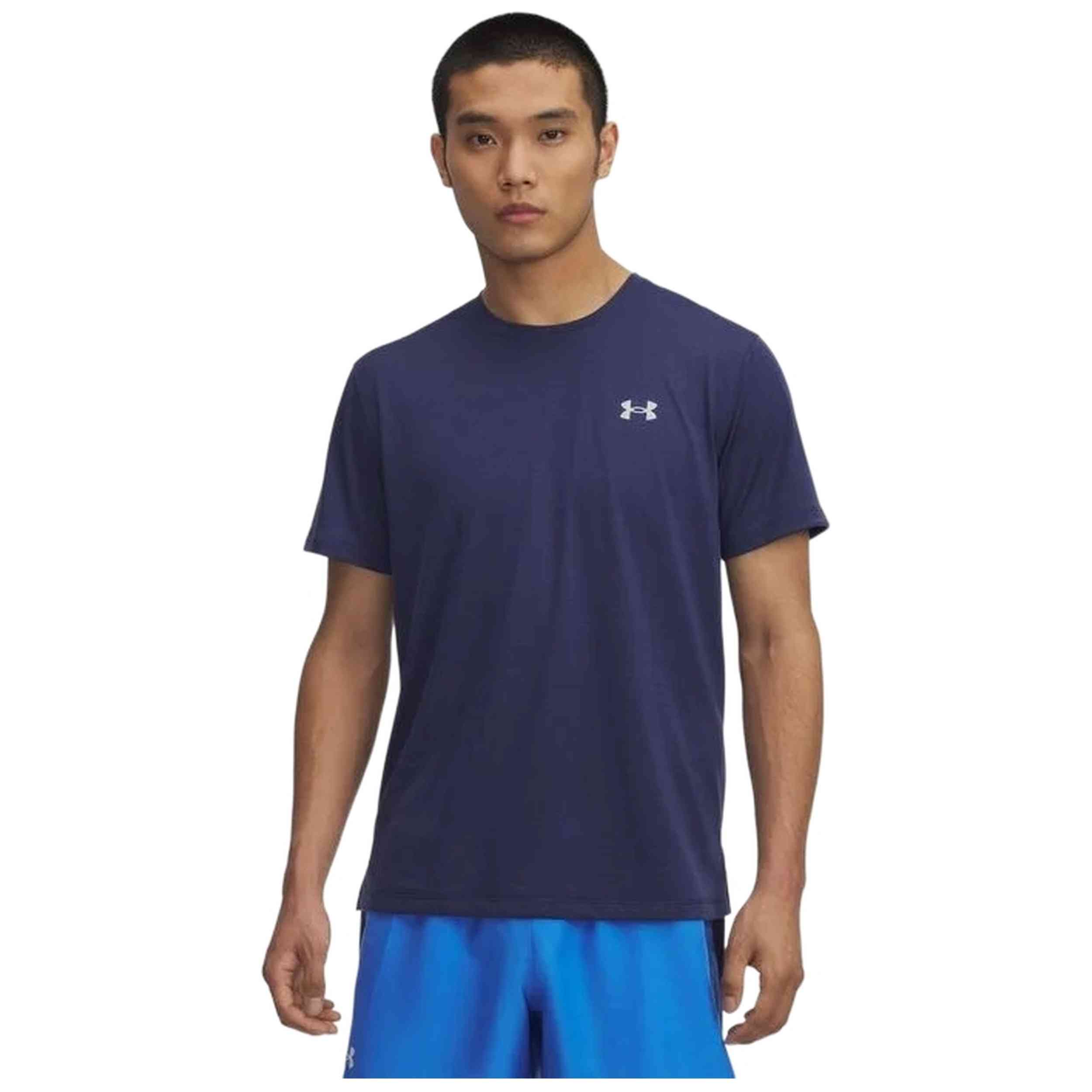 Camiseta De Manga Corta Under Armour modelo 1382582-403 para Hombre en color Negro