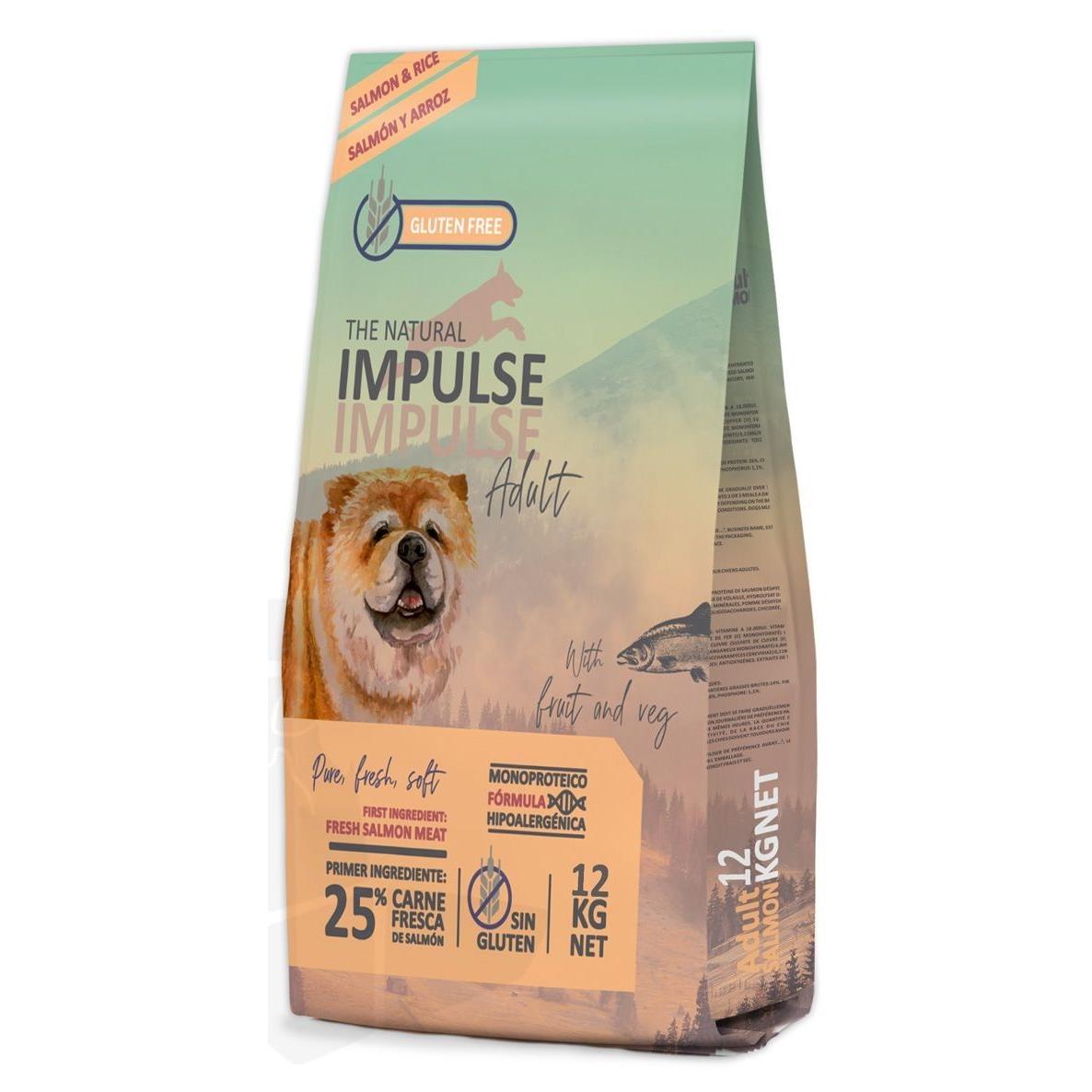 The Natural Impulse Dog Adult Salmon - Pienso Para Perros Adultos Salmon