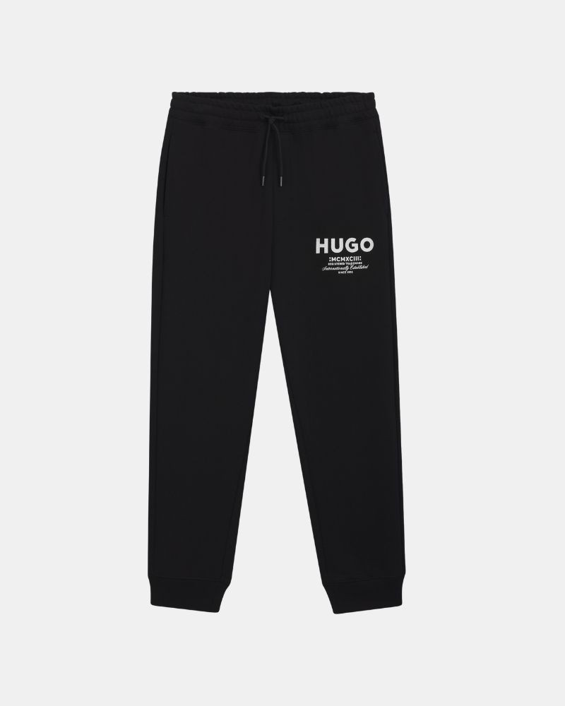 HUGO 50510734 NEVEZ Pantalones Largos Chándal Hombre Negro