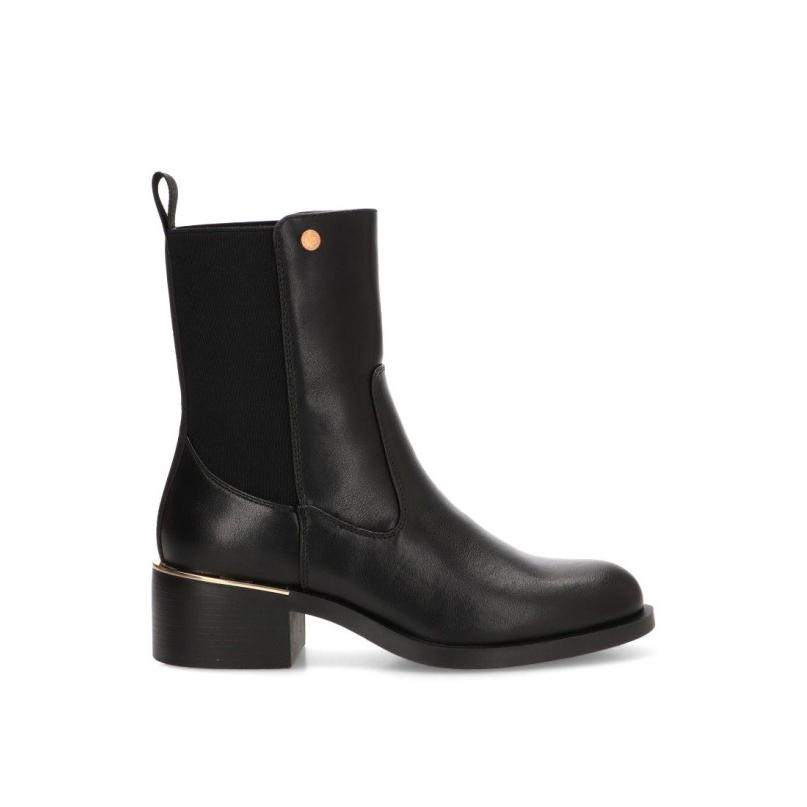 Botin Xti - Mujer - Tacón Medio - Modelo 146362 - Color Negro
