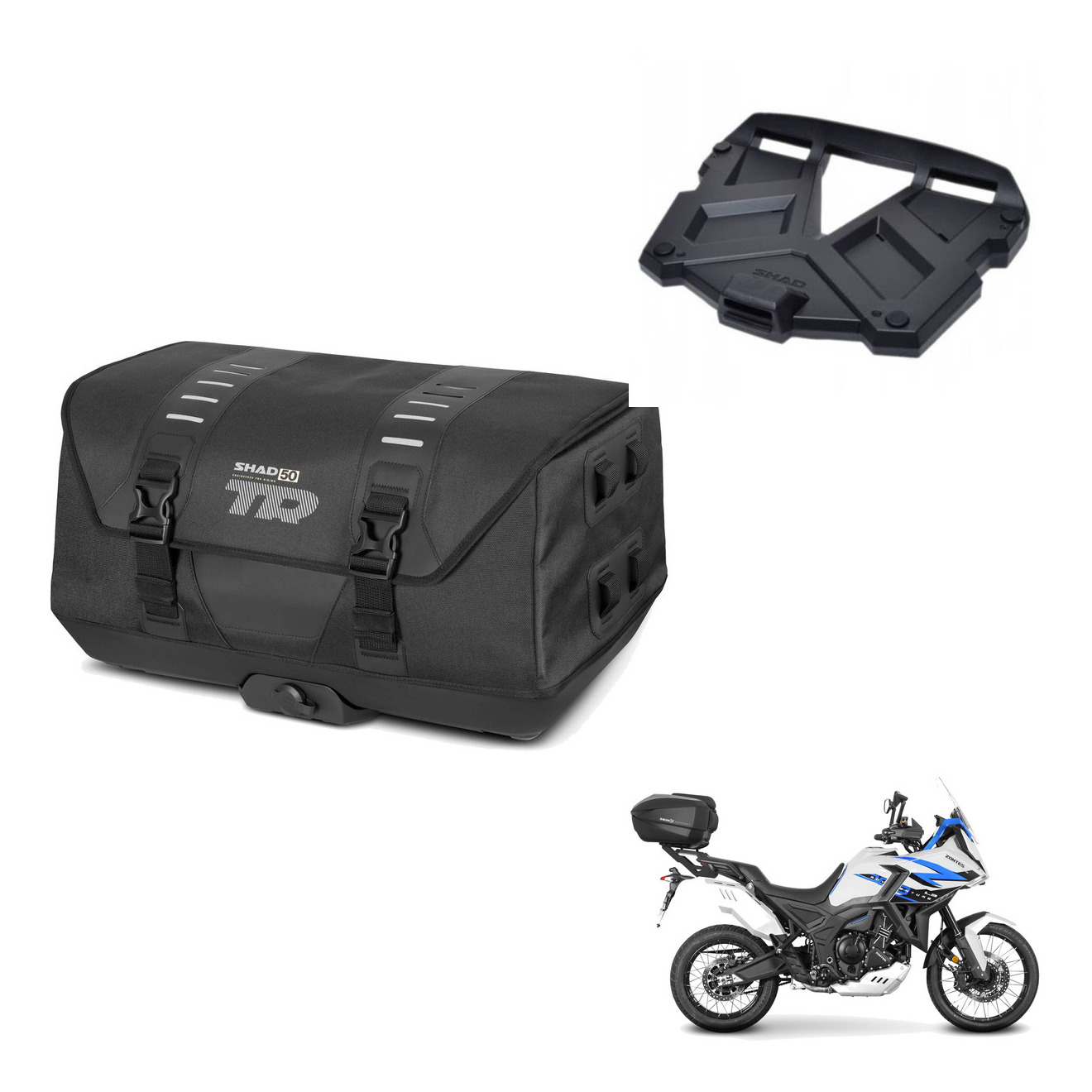 Bolsa Trasera Tr50 + Herraje Baul + Parr KIT-570275