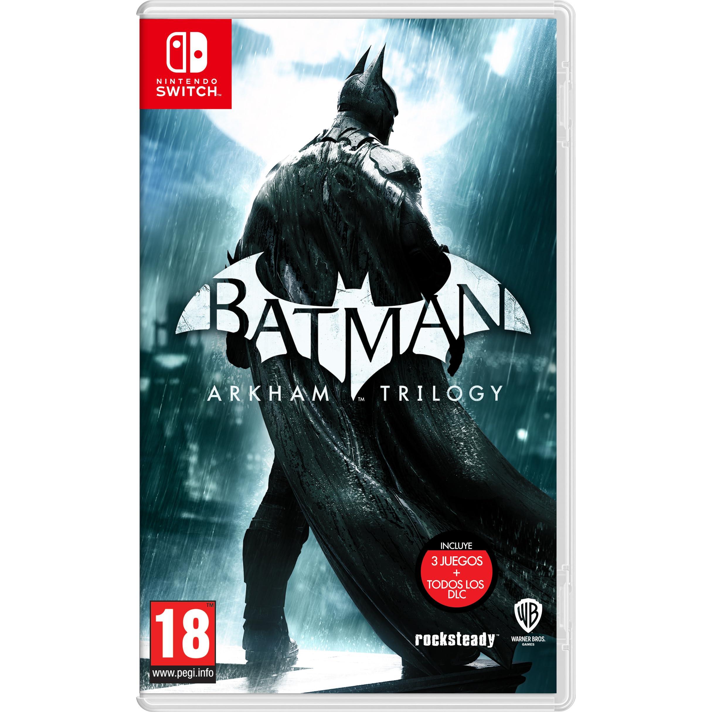 Batman Arkham Trilogy Nsw - [PAL ESP] - Nuevo