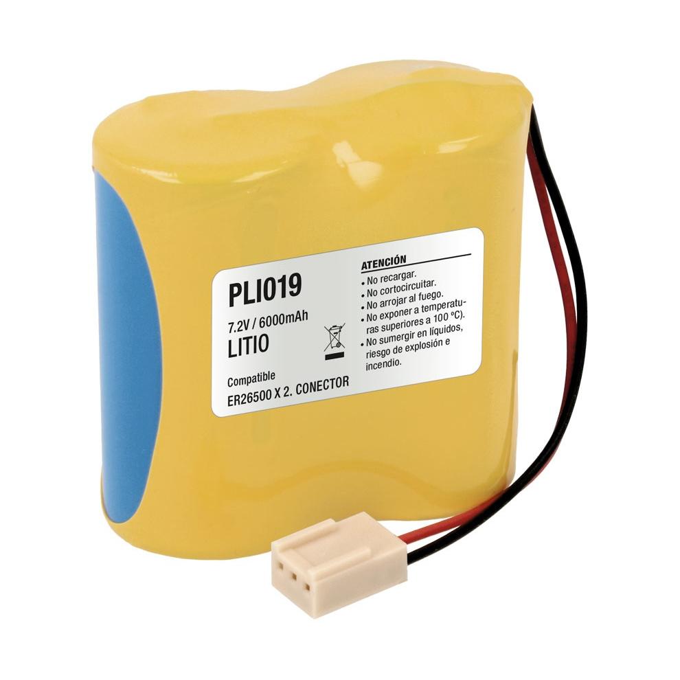 Pack Litio BATLi06 7,2V/6000mAh, alarmas Daitem, Logisty