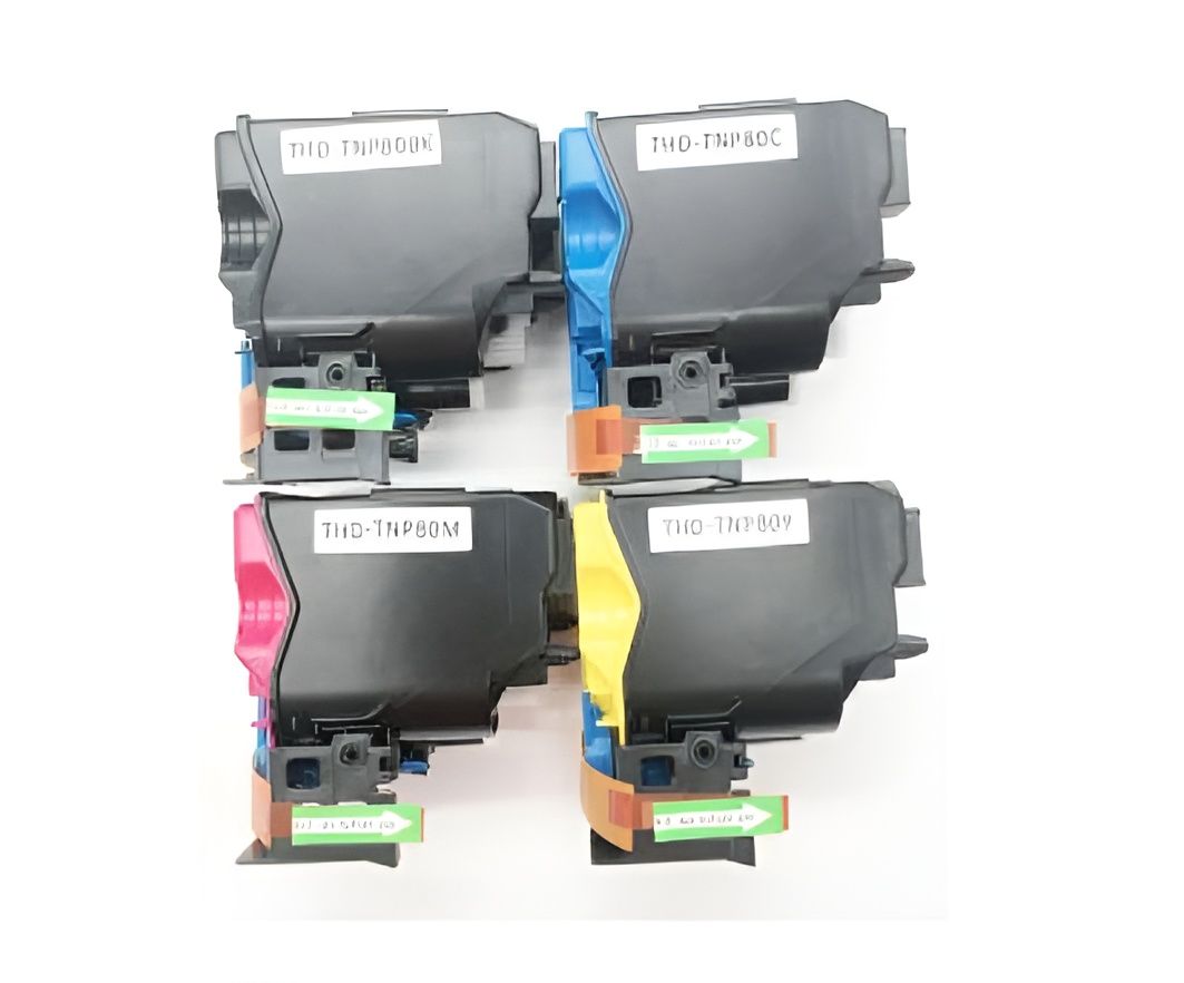 4 toner Compatibles Konica Minolta Bizhub C3300i / C4000i TNP81 / TNP-81