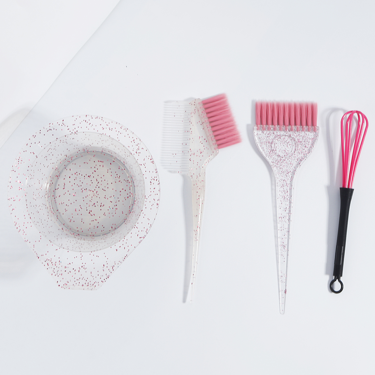 TK Set De 4 Piezas De Cepillo Y Tazón Para Teñir Pelo Con Palillos De Mezcla Accesorios De Estilo De Cabello Herramienta De Pintura De Cabello