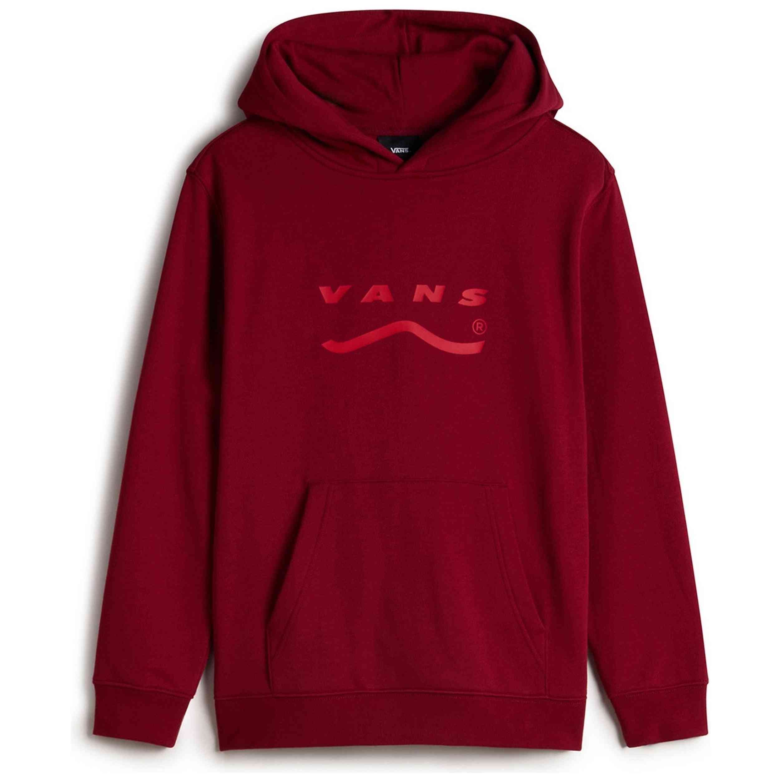Textil Vans modelo Determined Pullover Bordeaux en color Rojo