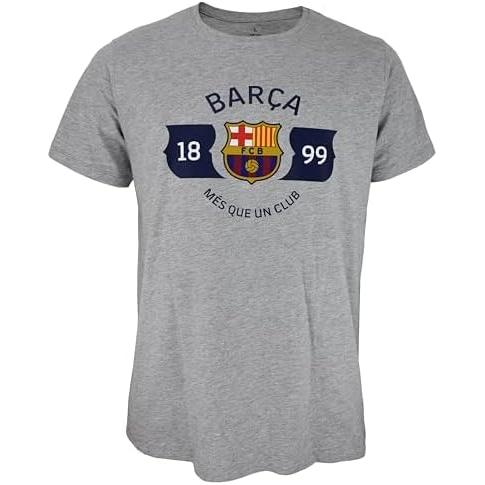 Camiseta Gris Barça Eternal con Licencia Talla S