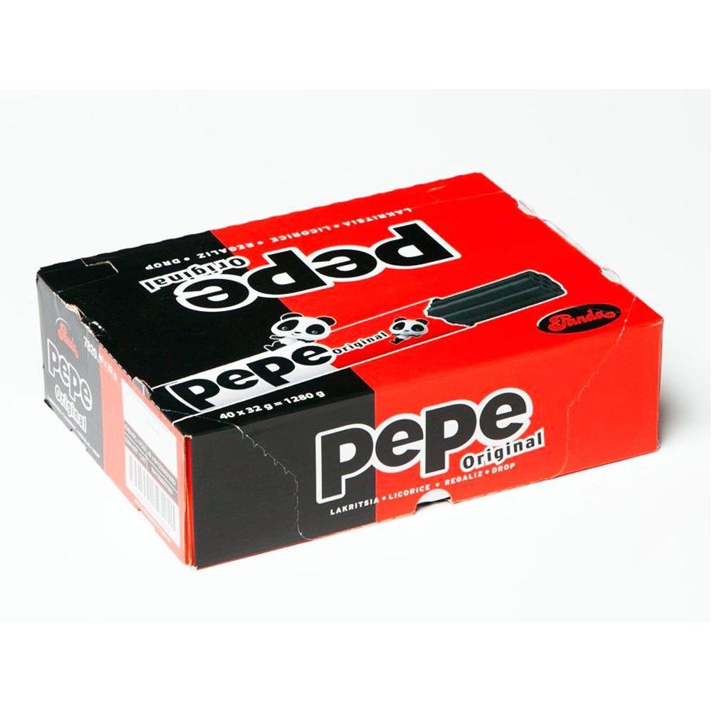 Pepe Panda Regaliz 40 uds | Regaliz Negro