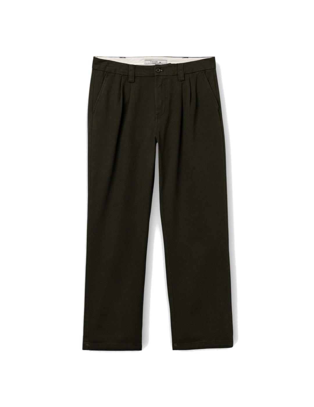 TIFFOSI CHINO VERDE H113 LOOSE FIT