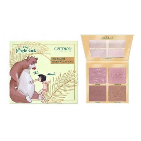 CATRICE DISNEY EL LIBRO DE LA SELVA PALETA DE ROSTRO 010 TALES ABOUT THE JUNGLE