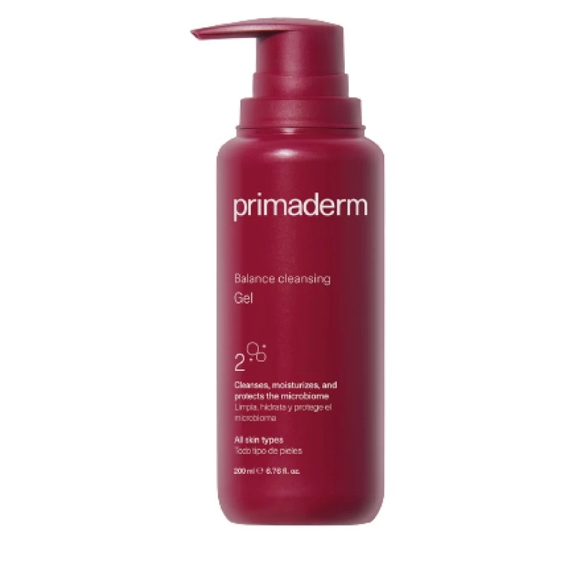 Primaderm Balance Cleansing Gel 2 Limpia, hidrata y protege el microbioma 200ml