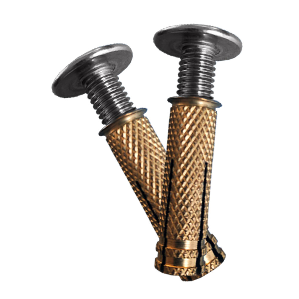 Pack de Tornillos de Anclaje para Cobertor, Lona, Cubierta de Piscina Incluye Tornillo de Acero INOX + Taco latón + “Expansor” Allen de Acero INOX Ø 10 mm Pack de: elegir un Pack PISCIHOGAR VIDA PARA TU HOGAR