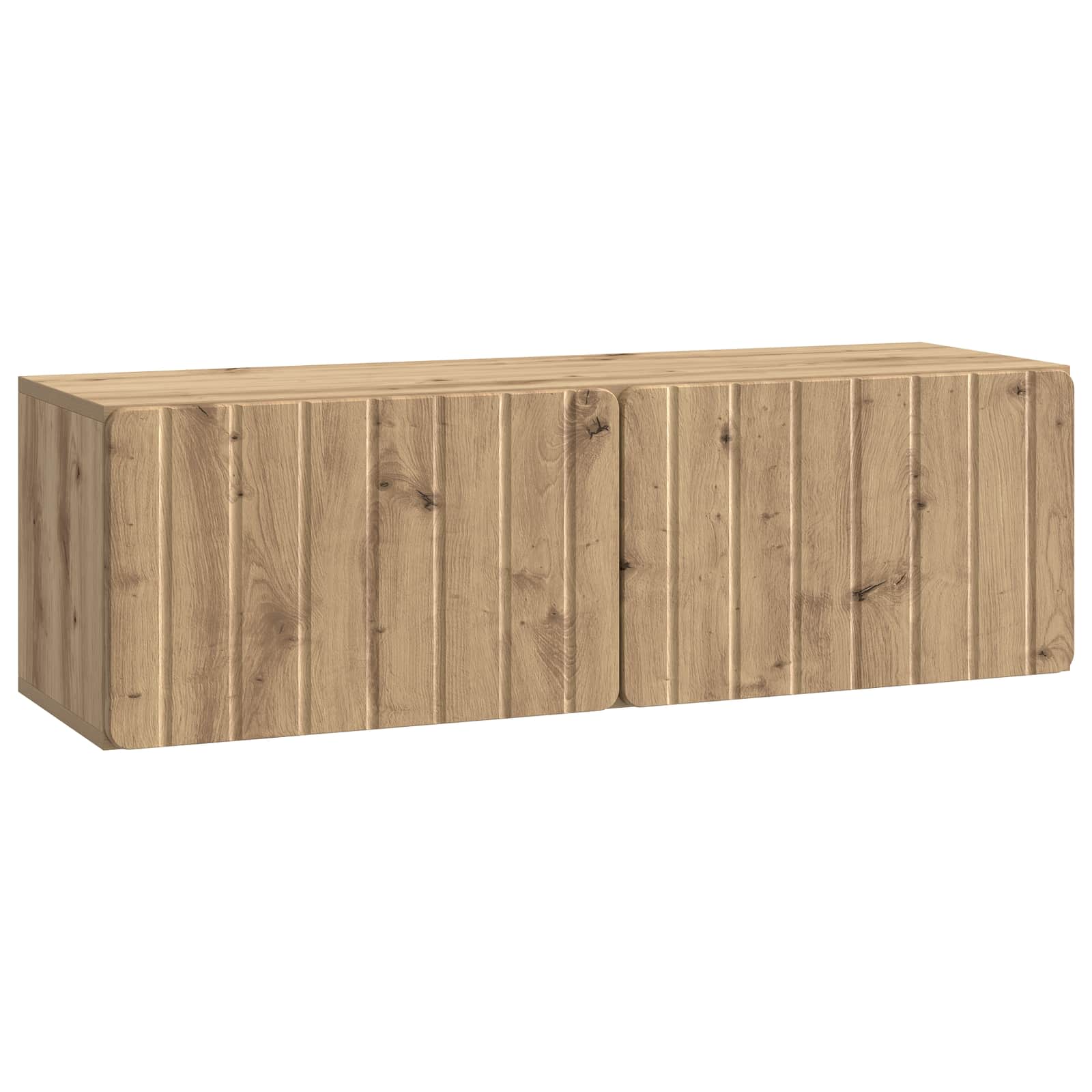 vidaXL Mueble de TV de pared 98 x 31 x 30 cm  Multicolor