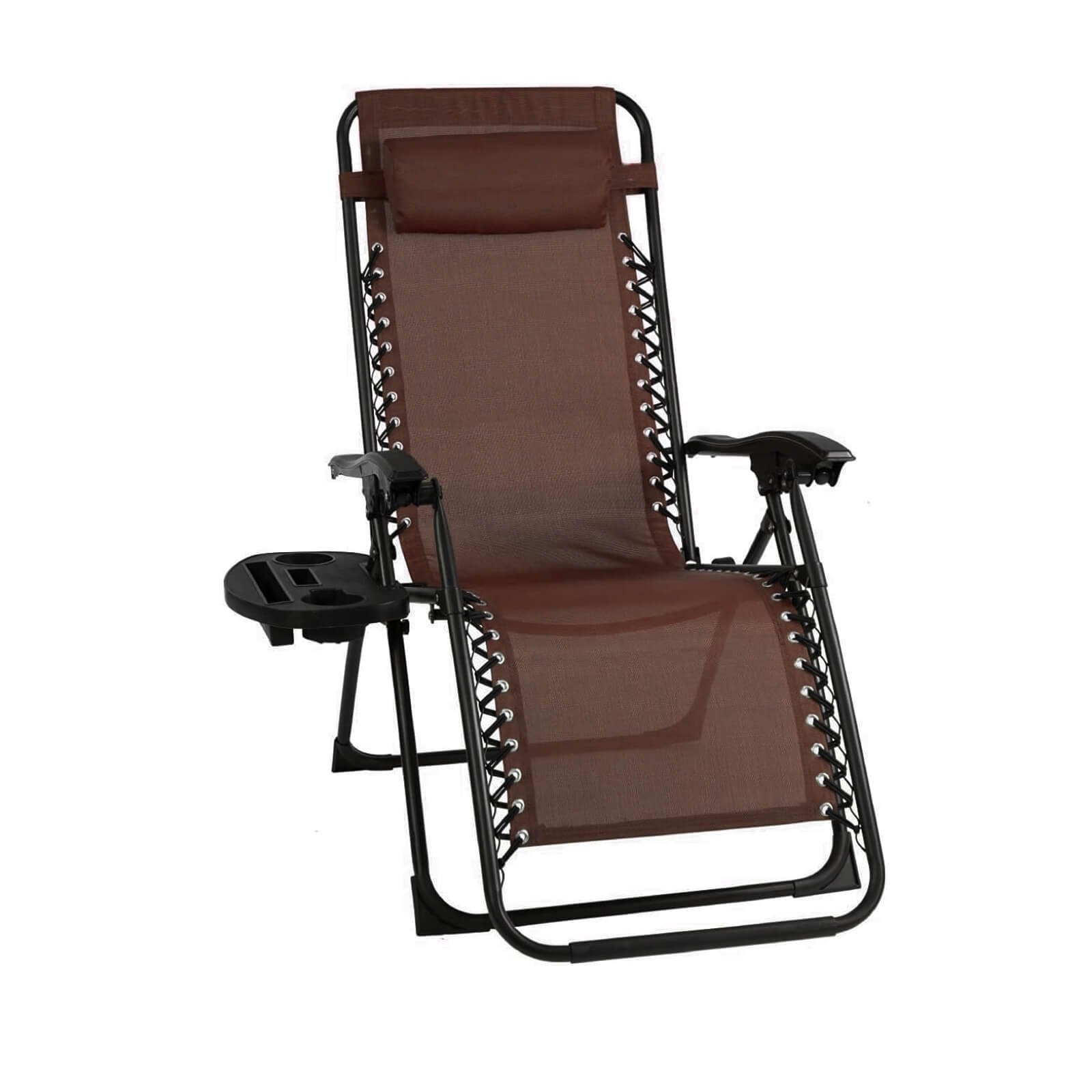 ALLINLIFE Silla plegable camping Tipo Tumbona  de mentira antivuelco y multiposición