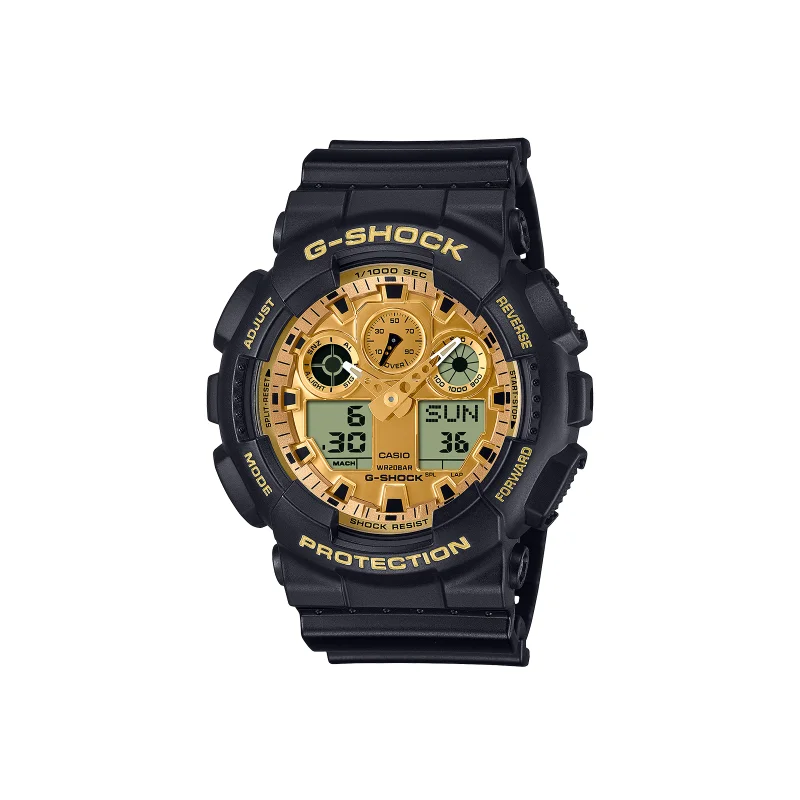 Reloj Casio G-Shock Esfera Dorada GA-100GGB-1A9ER