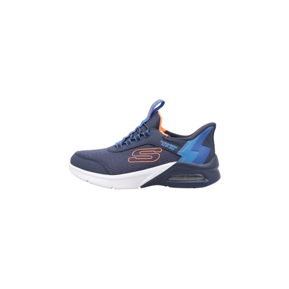 Skechers  SLIP-INS: MICROSPEC MAX Deportivas Con Velcro Niño Azul