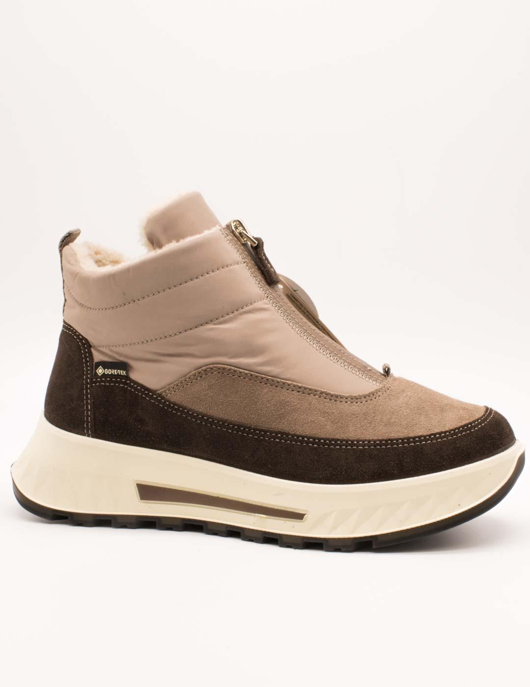 Botín Ara 12-26413-03 Hy-Velour Moro-Sesa de Mujer