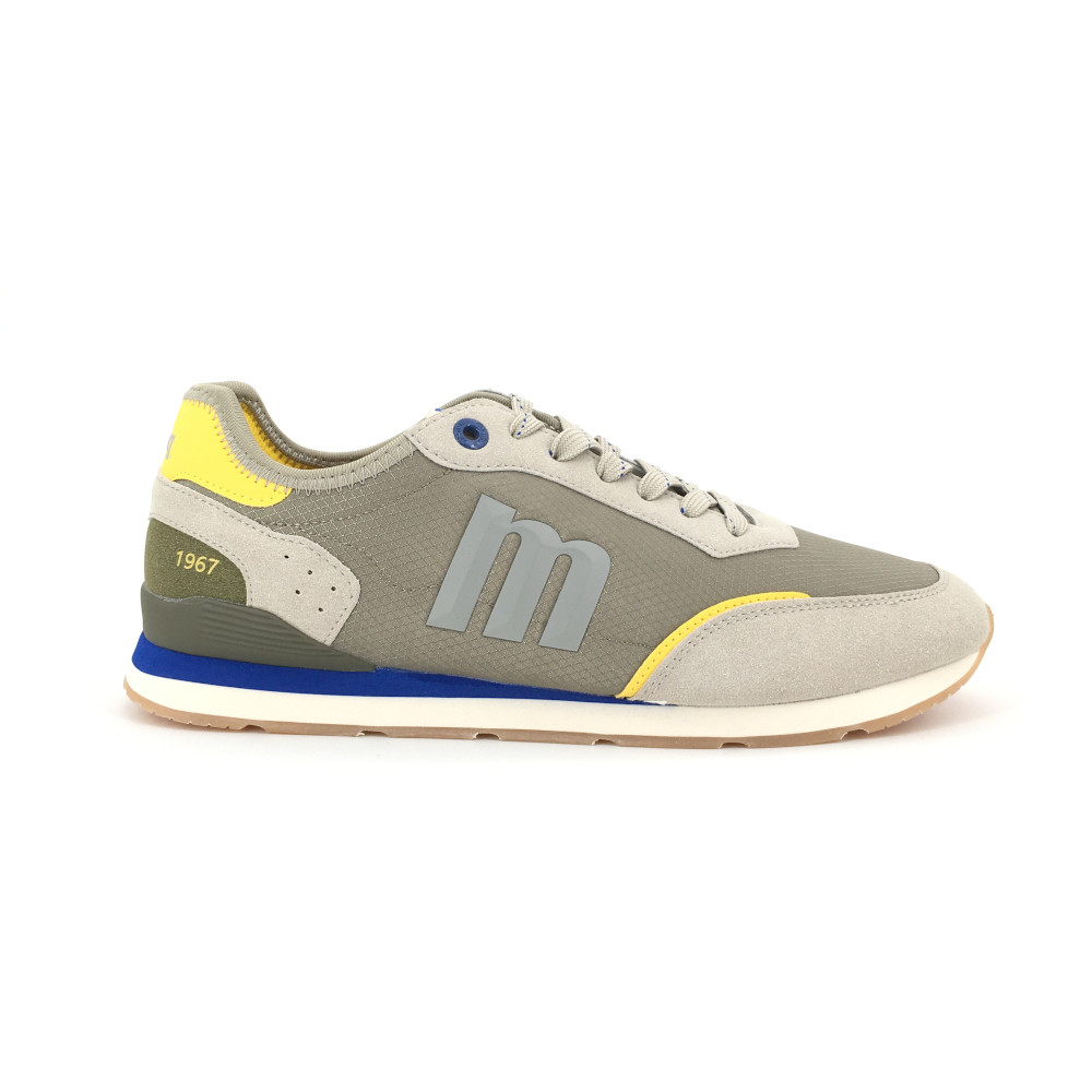 Deportivo de Mustang para hombre, mod.84859, Deportivo liso con m lateral