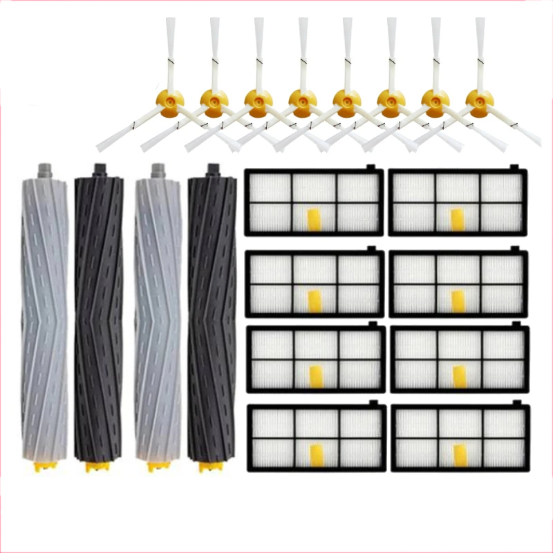 Kit De Piezas Para iRobot Roomba Serie 800 860 865 866 870 871 880 885 886 890 900 960 966 980 Cepillo Lateral Principal Filtro Hepa MOV