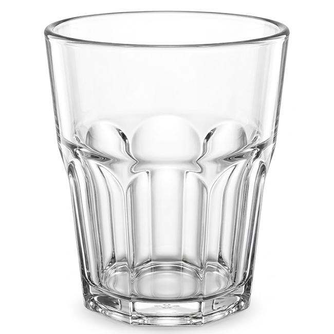 MONOUSO | Vaso Reutilizable Durable SAN Rox Transp. 300ml (8 Uds)