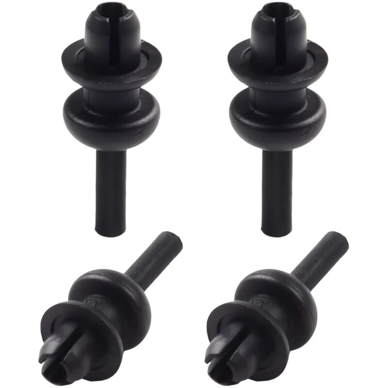 CA Clips de sujeción para estante trasero Sollbry, OEM 699218, juego de 4 clips de repuesto compatibles con clips de fijación de cadena de coche Citroën/Peugeot, clips de cadena de cuerda