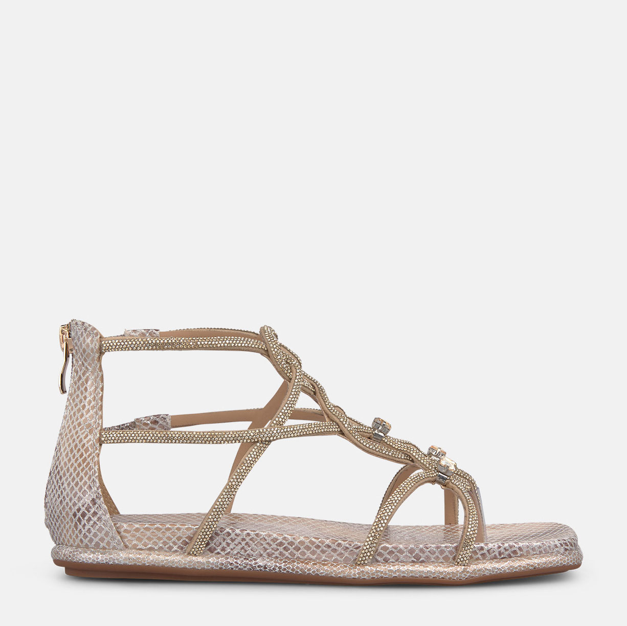 Alma en Pena Sandalias Oro V2651501- CAMEL , para Mujer