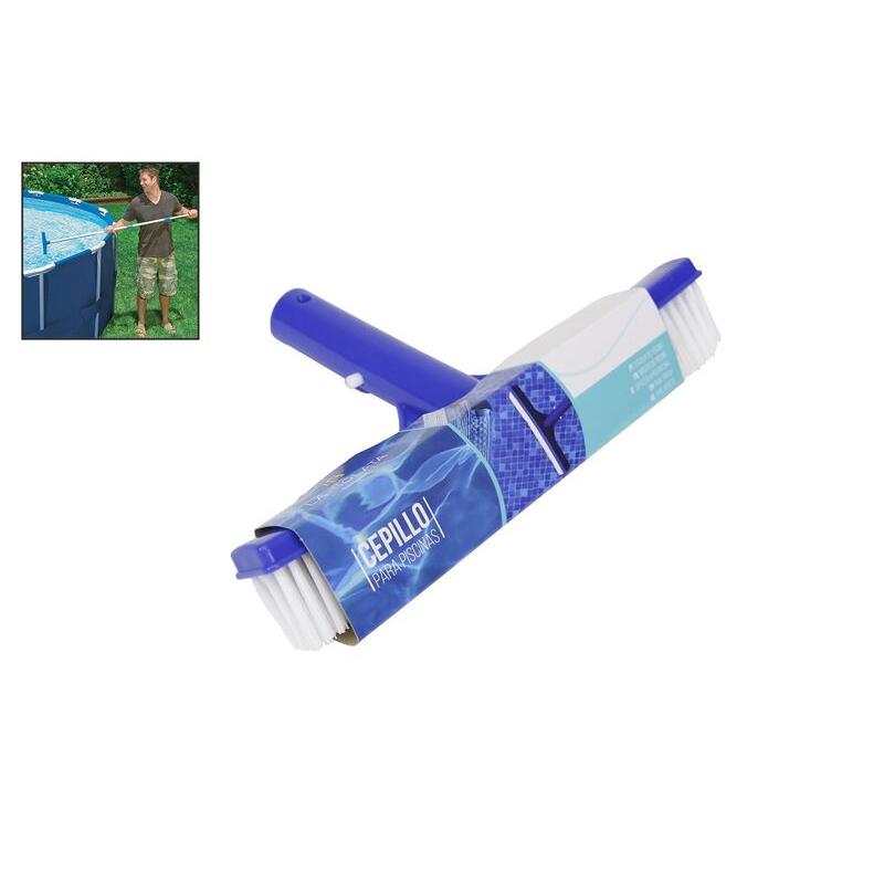Limpiador de Piscina Gerimport - Modelo 26 X 18 Cm - Cepillo de Limpieza Resistente Al Agua - Para una Eficiente Limpieza