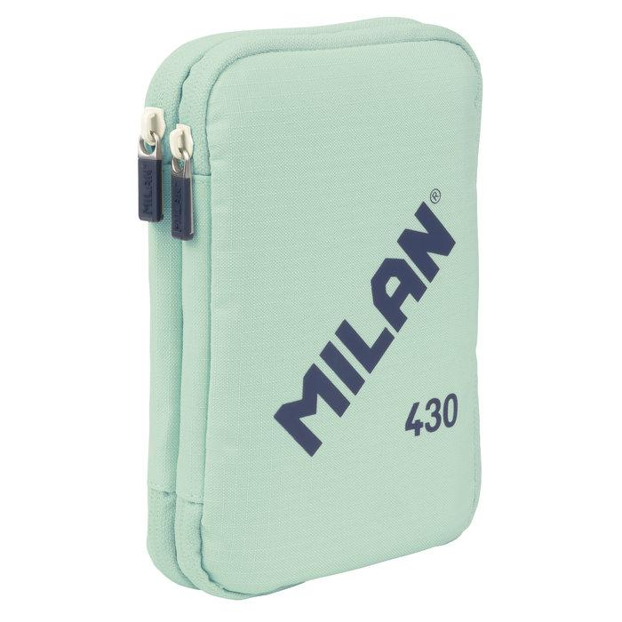 MILAN PLUMIER 2 PISOS CON CONTENIDO MILAN 430 SINCE 1918 VERDE DISEÑO 2025 19x5x13 Cms.