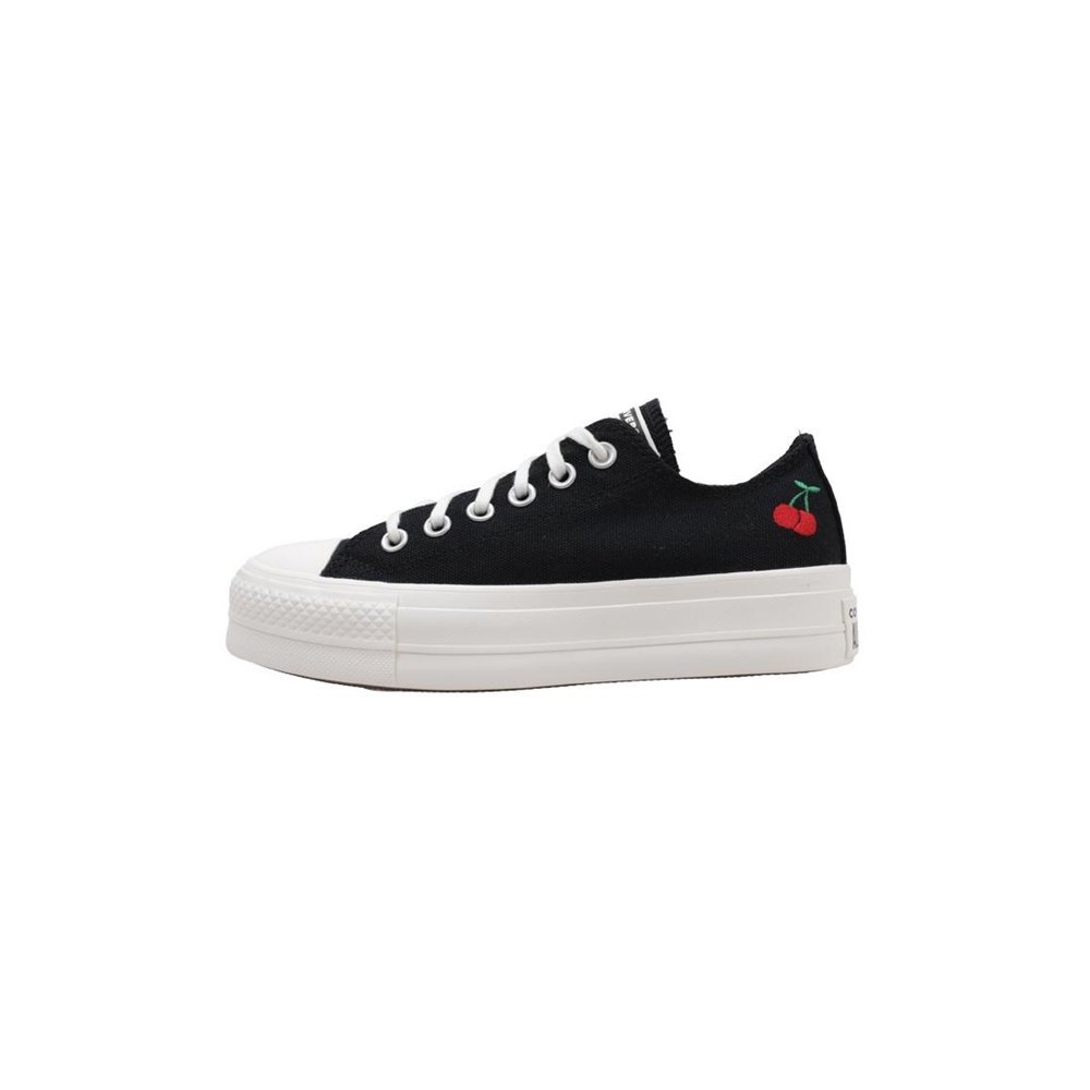 Converse CHUCK TAYLOR ALL STAR LIFT PLATFORM CHERRIES  Deportivas Con Plataforma Mujer Negro