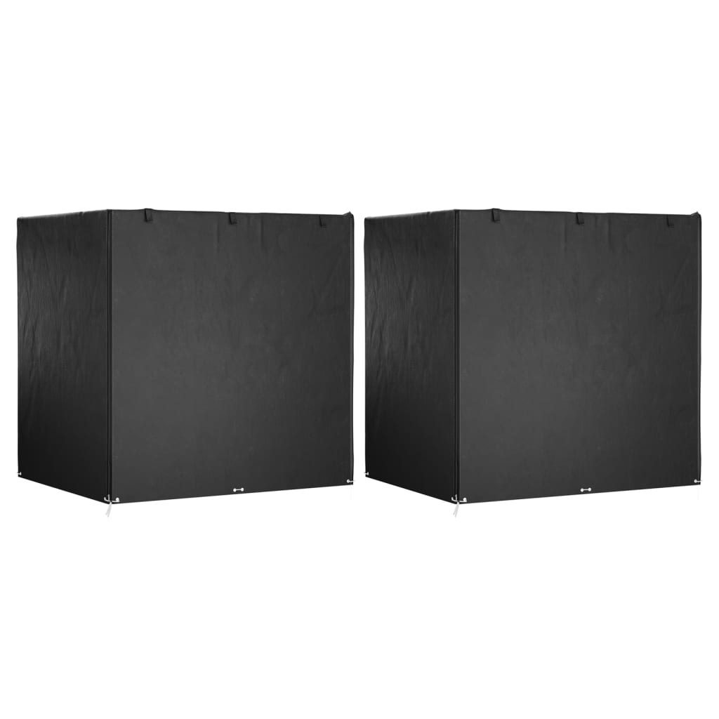 vidaXL Funda para banco balancín 2 uds en dimensiones 135x105x175 cm/215x150x130/150 cm/255x145x170 cm y más