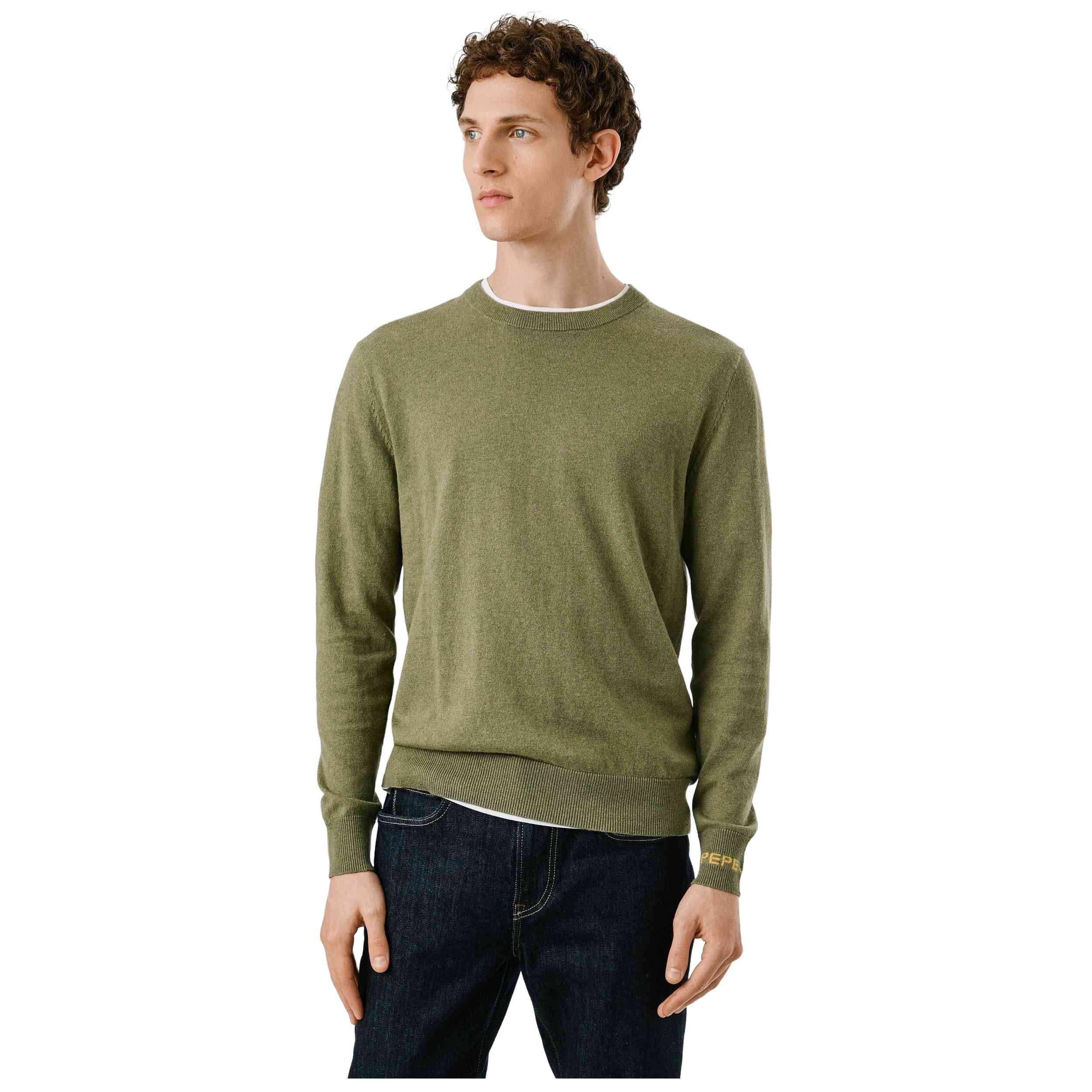 Sudadera Pepe Jeans modelo Andre Crew Neck en color Verde