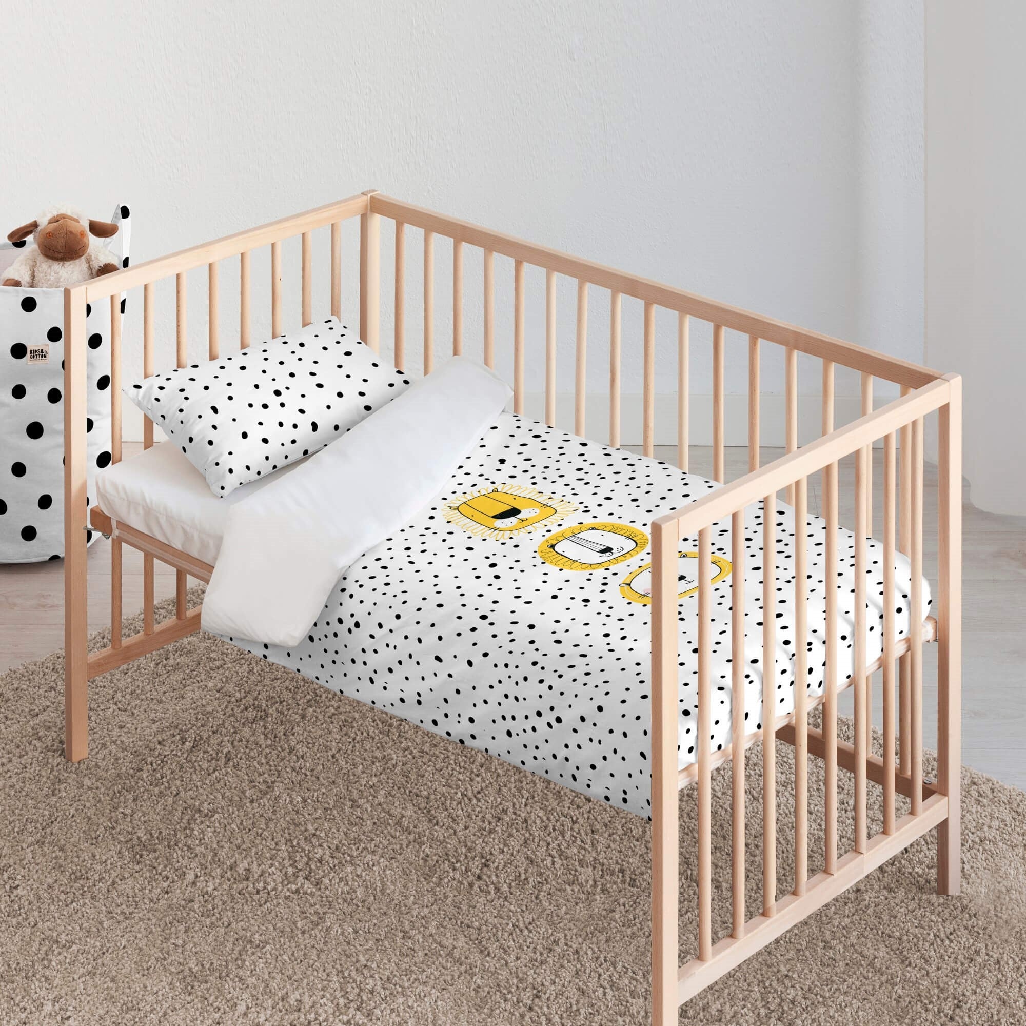 BL Belum | Funda nórdica Cuna | Funda nórdica Cuna algodón ecológico | Funda nórdica Cuna Bebe | Funda nórdica Cuna Dormitorio | Funda nórdica (Cuna de 60 (100x120))