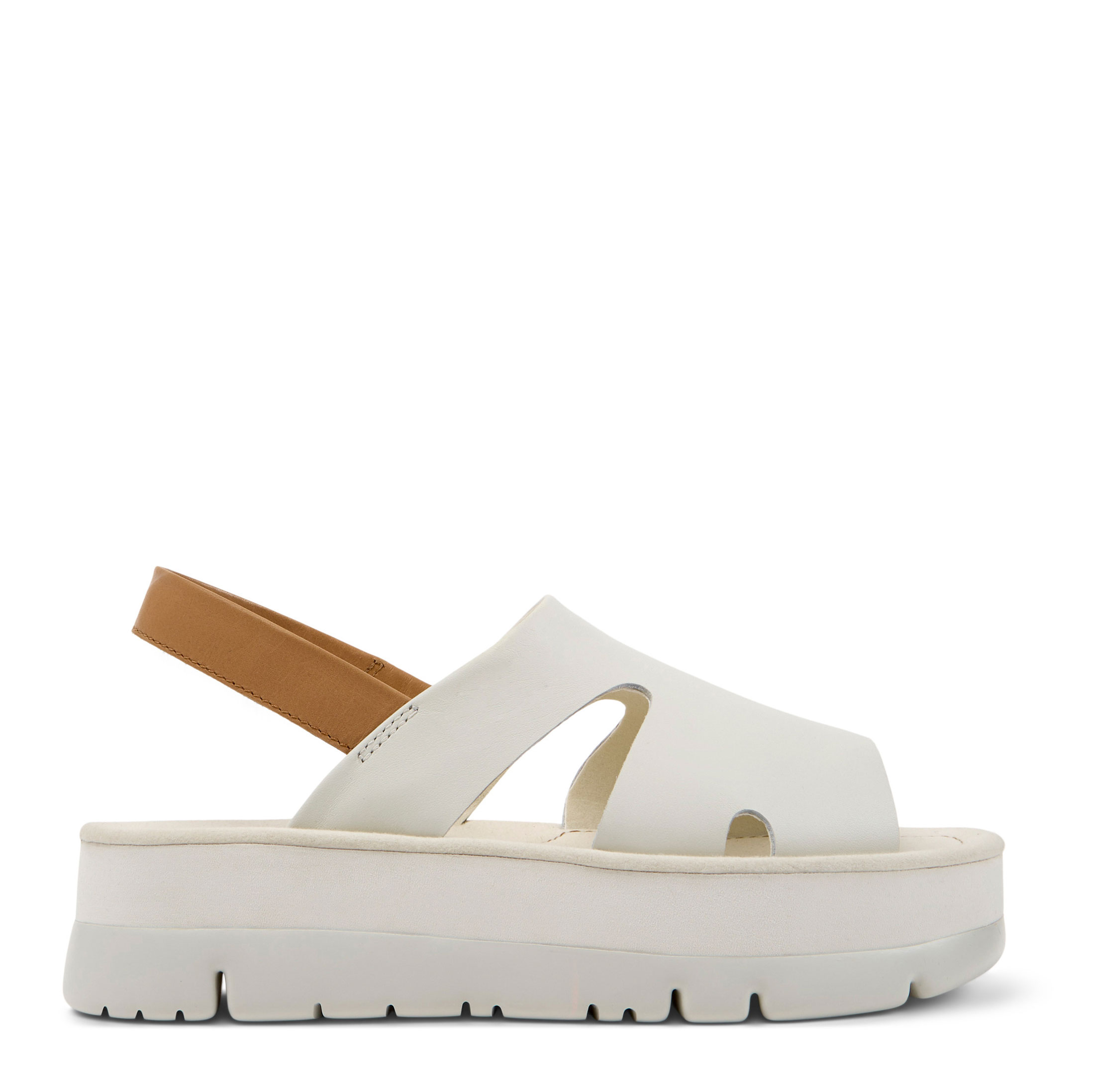 Camper Sandalias de piel vacuna K200848-014-100 , para Mujer