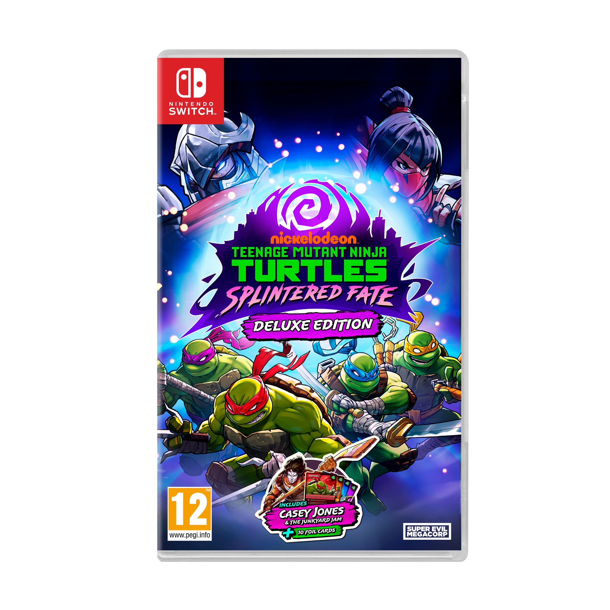 Teenage Mutant Ninja Turtles Splintered Fate Deluxe Edition - Switch - Nuevo Precintado - PAL España - Meridiem