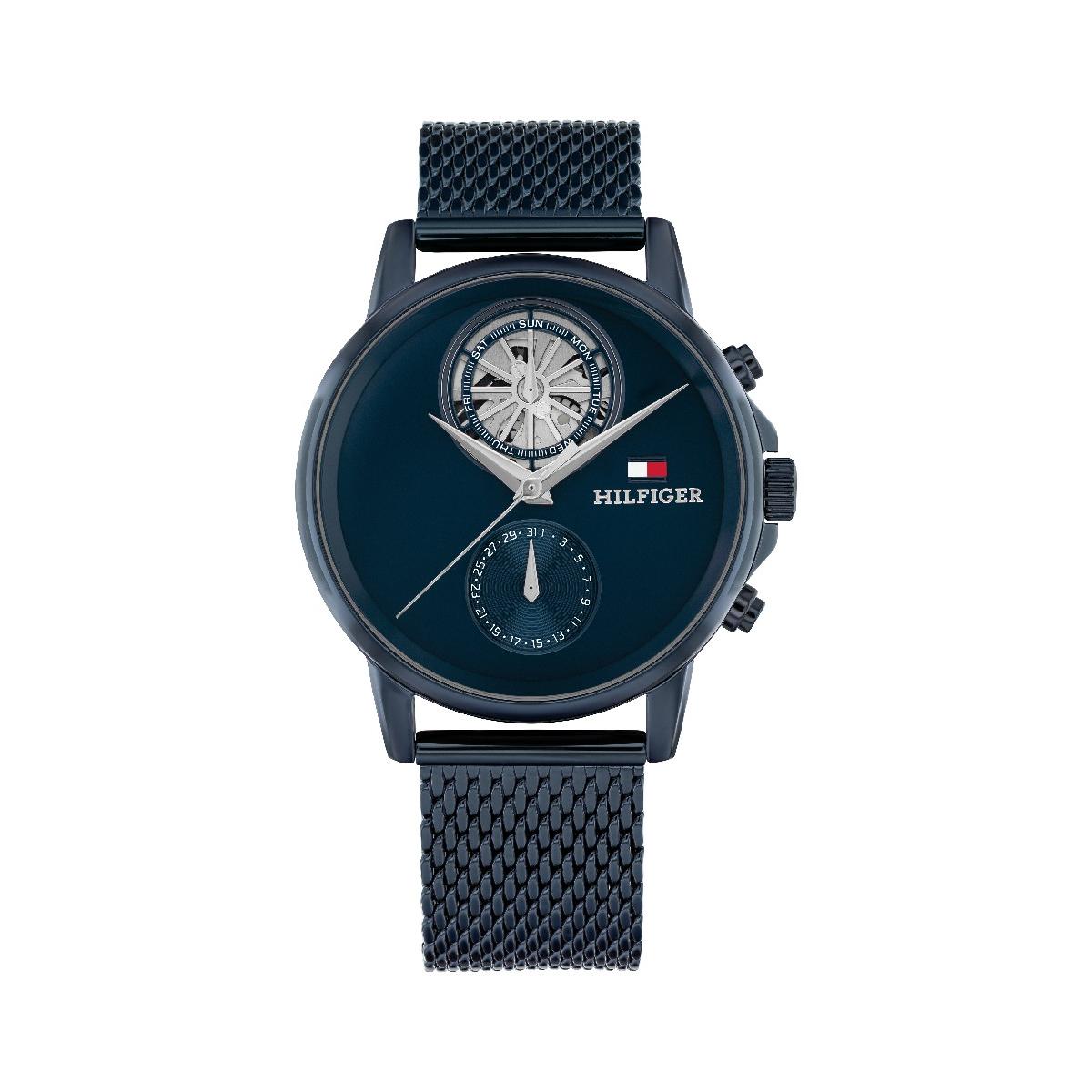 Reloj Tommy Hilfiger Stewart Hombre Acero Azul 1710750