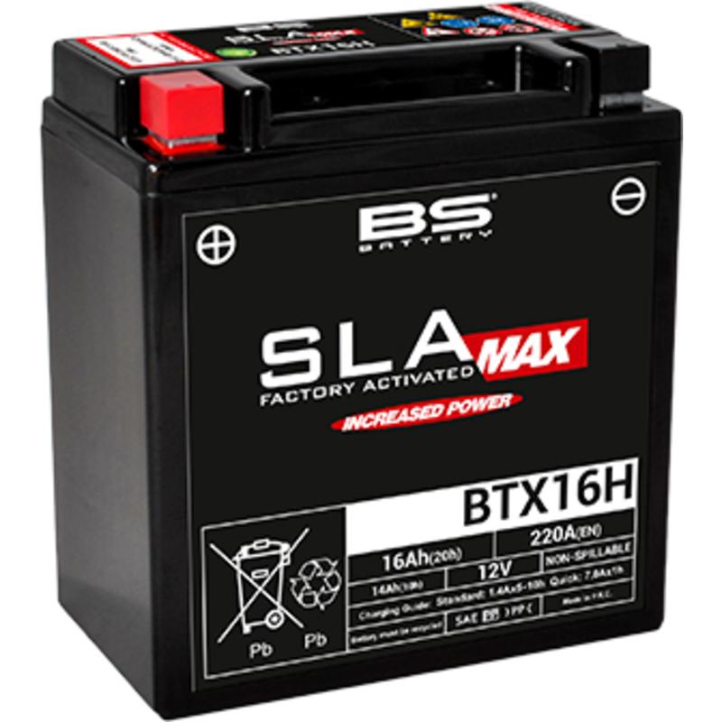 Batería Activada Sin Mantenimiento Sla Max Btx16h Ytx16h 1080699