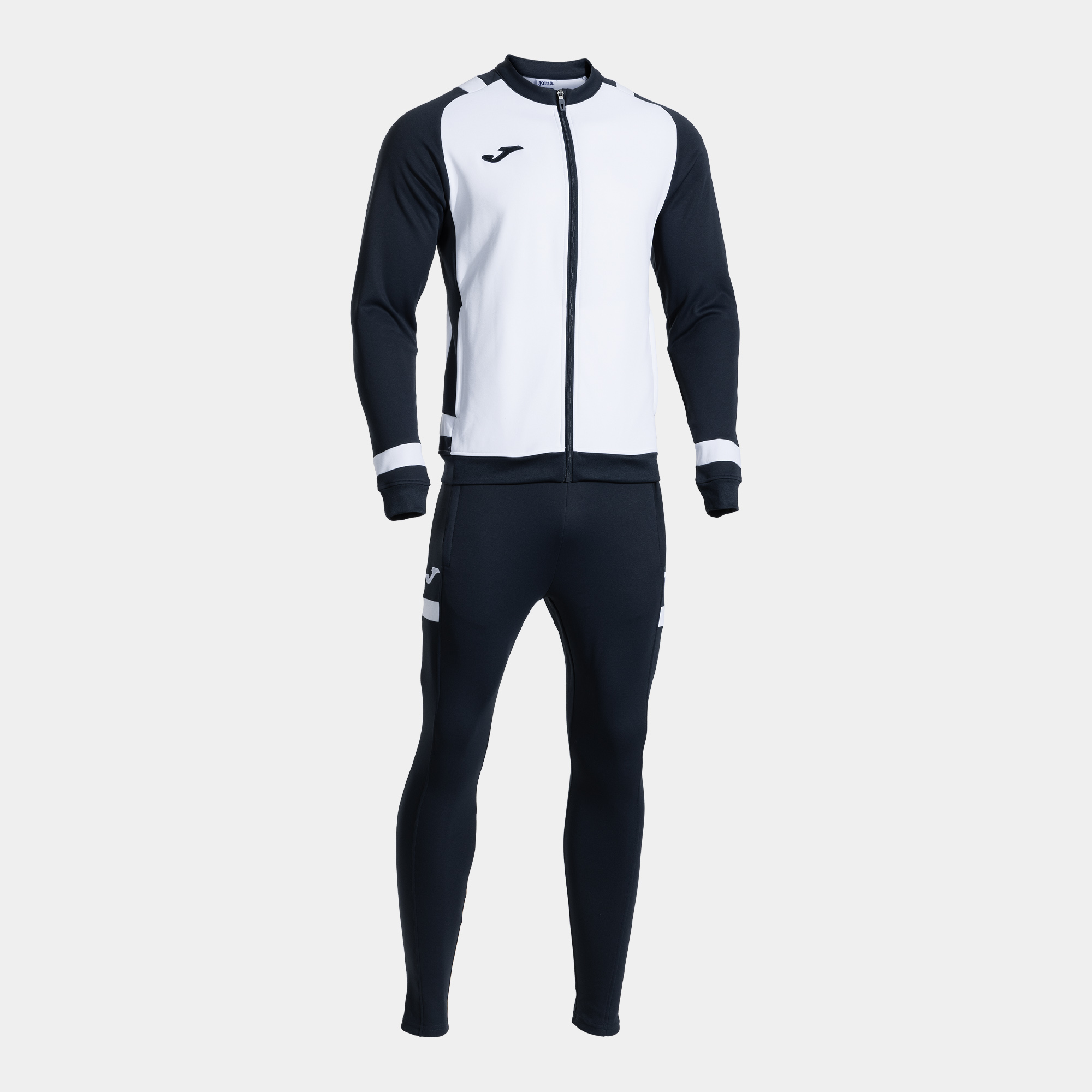 Chándal Hombre Joma Lider 104286 Blanco Marino 203 Confortable