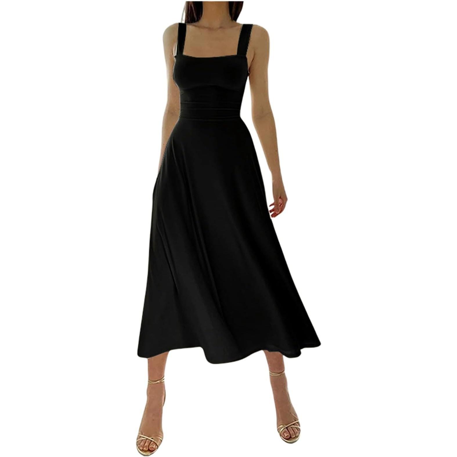 TK Novedad para 2024 Vestido Maxi de Verano para Mujer Sin Mangas