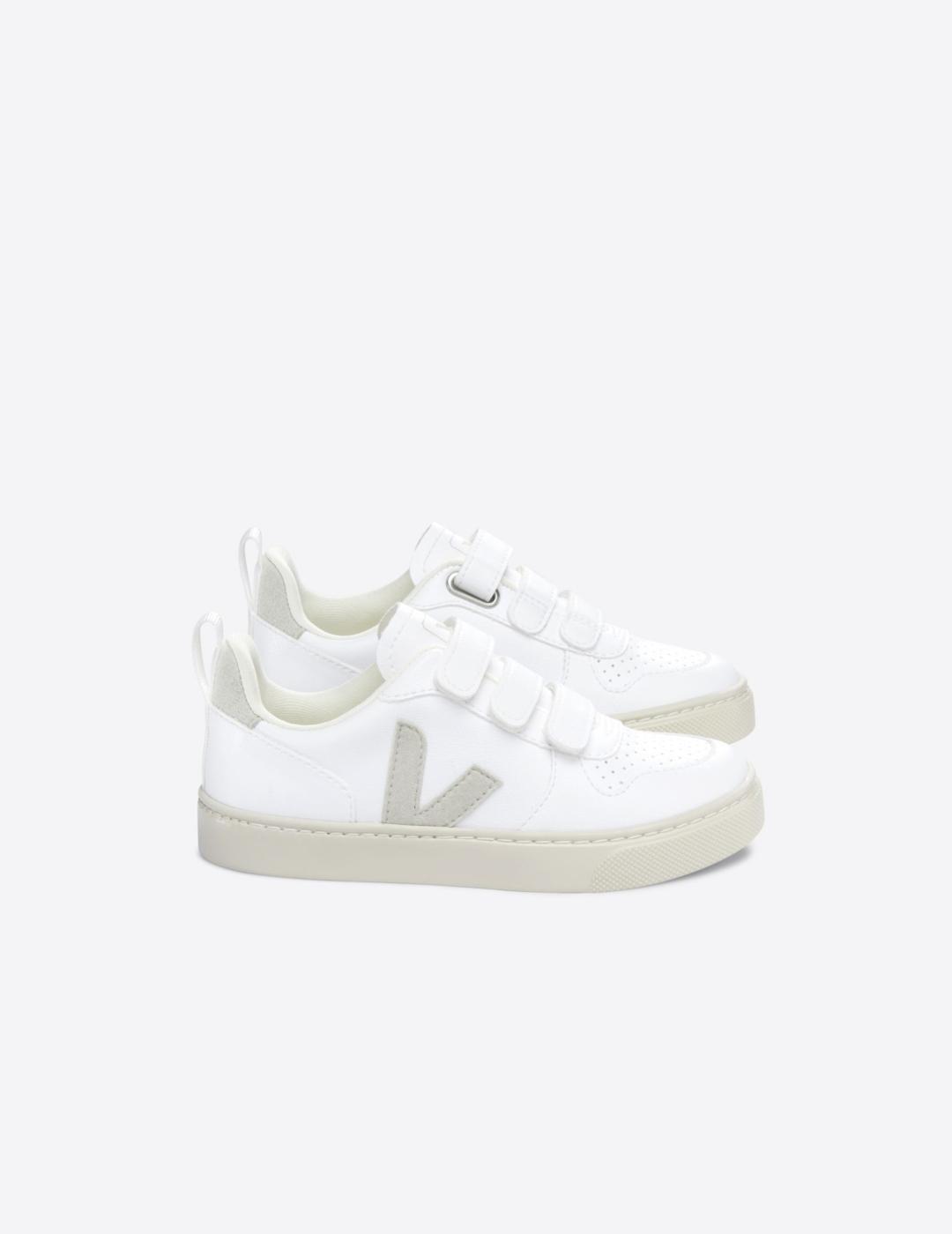 Zapatillas Veja Kids Small V 10 Blanco Natural | Diseño Moderno y Cómodo