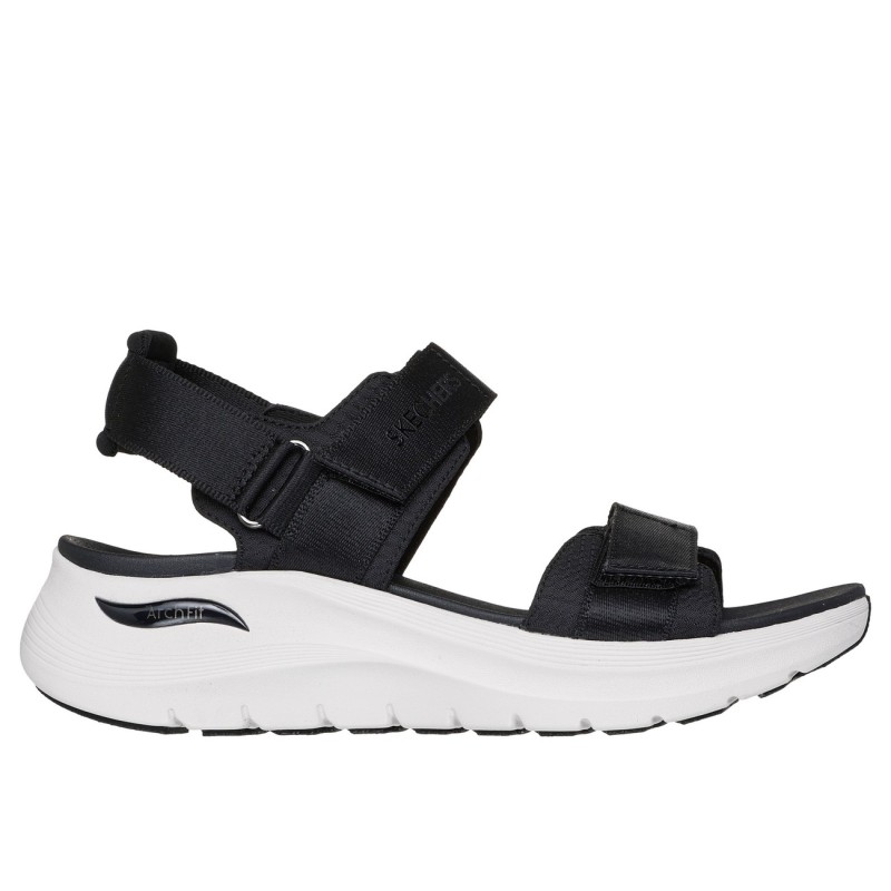SKECHERS 119465 BLK  37990 26V SANDALIA DOS VELCROS BLACK