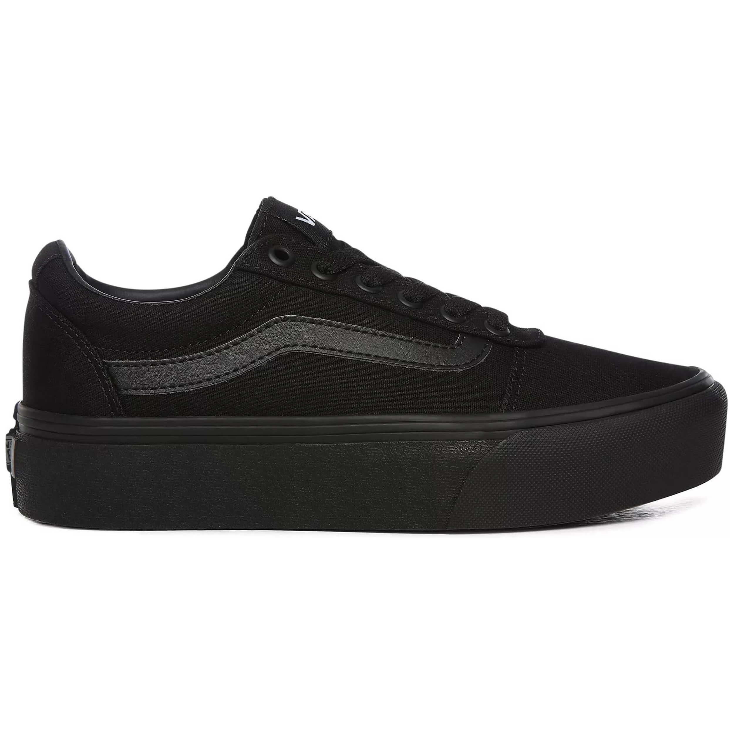 Zapatillas Vans Wm Ward Platform (Canvas) Negro Mujer