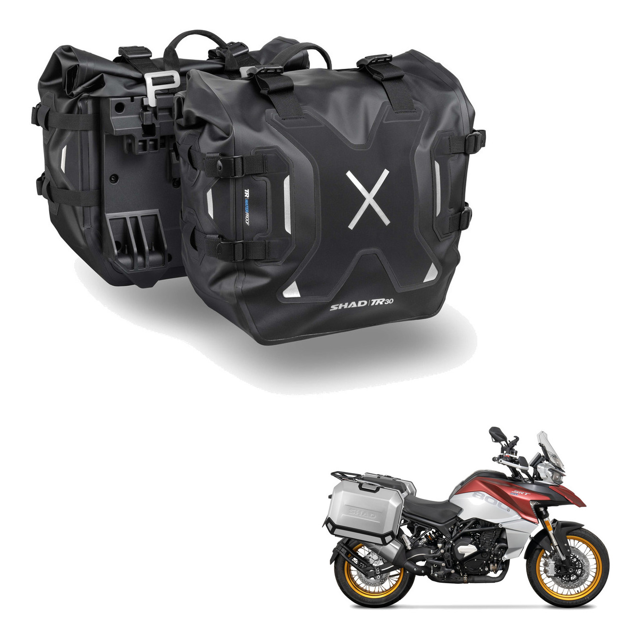 Alforjas Tr30 + Herraje 4P KIT-572442