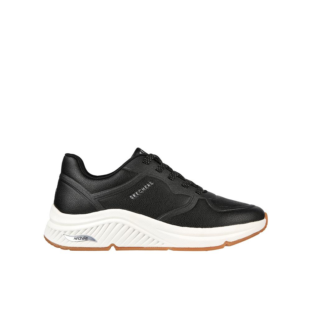 Skechers Arch Fit S-Miles - Mile Makers Zapatillas para mujer negras en sintético 85831