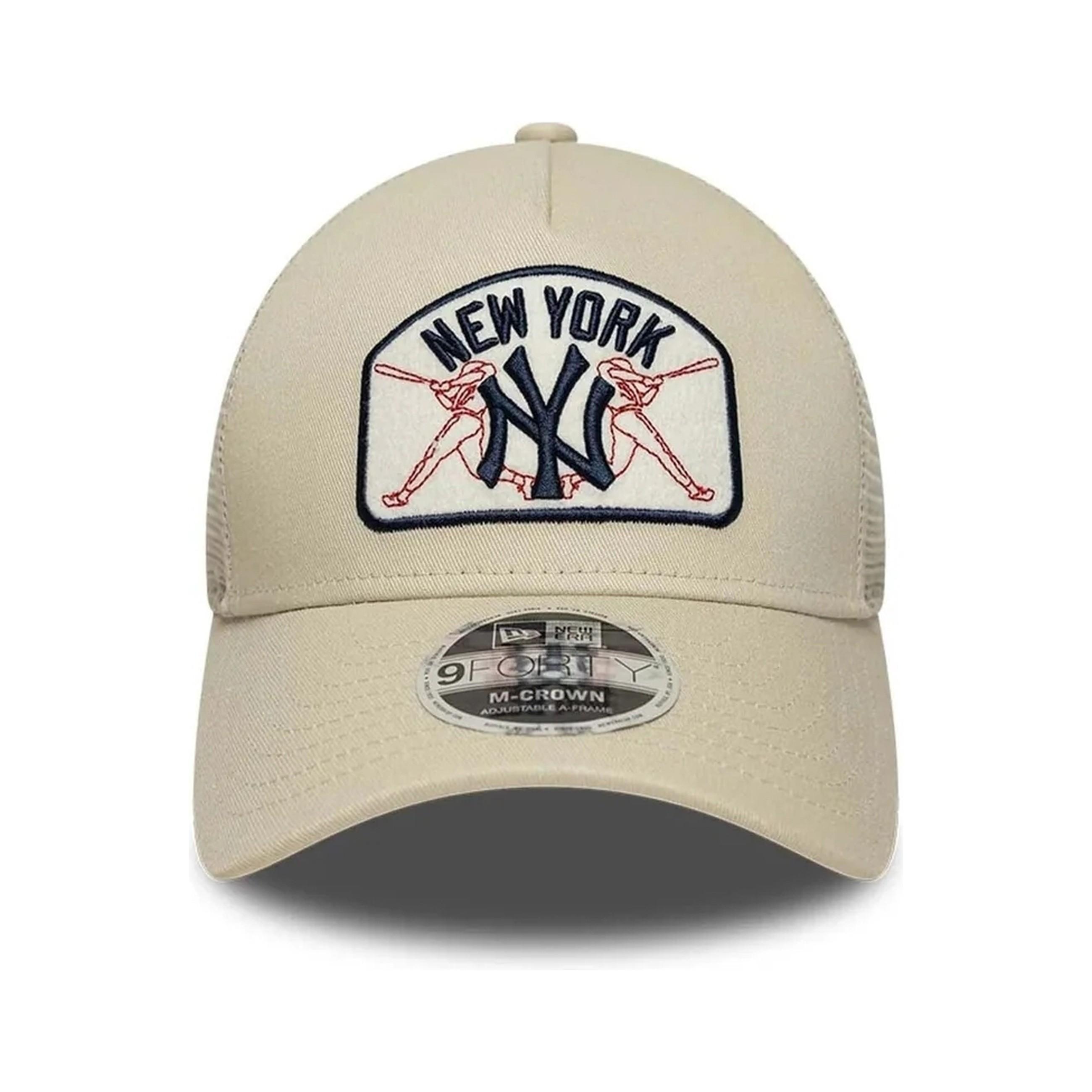 GORRA NEW ERA BEIGE YANKEES MLB 9FORTY MC AF NEYYAN TRUCKER CAP