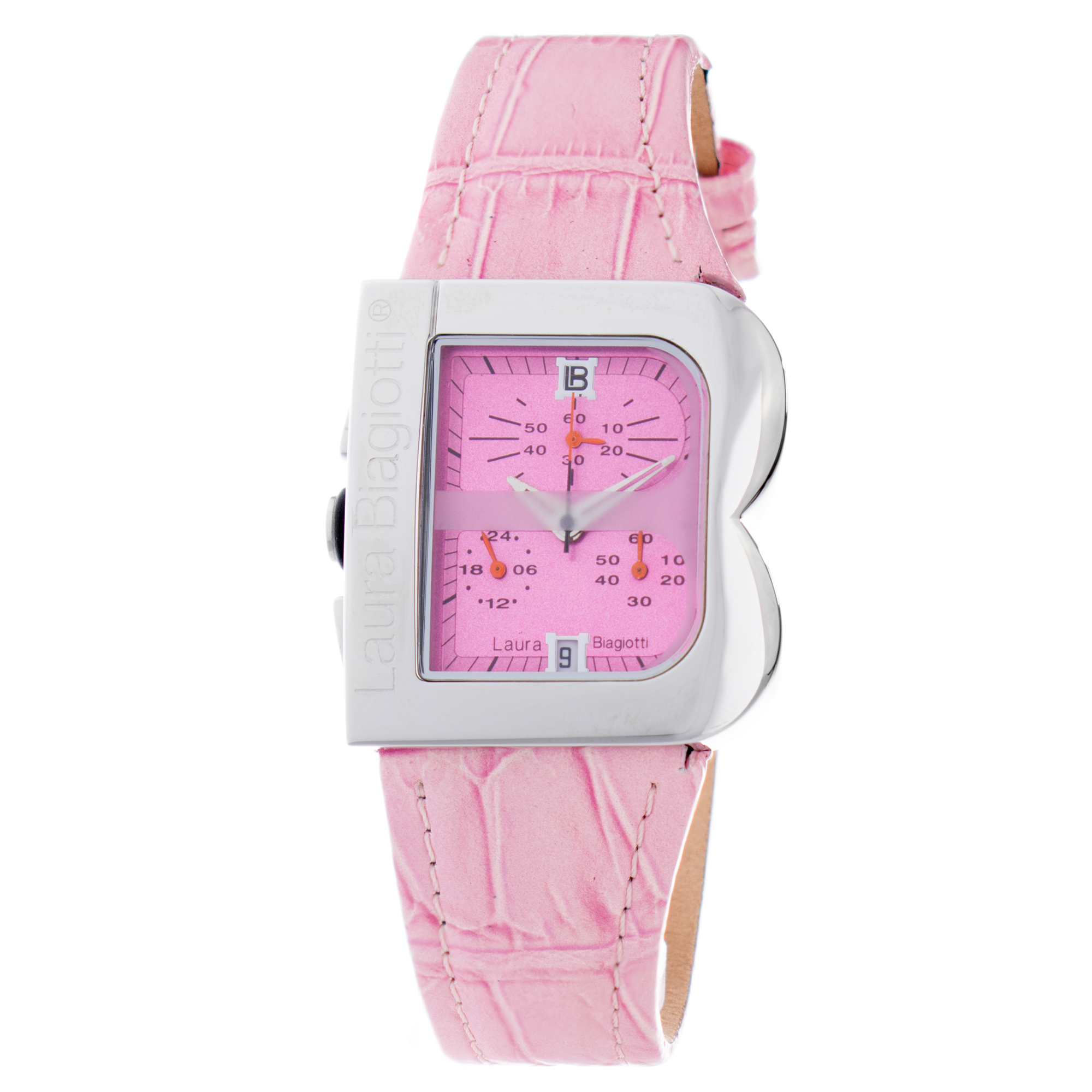 Laura Biagiotti Reloj Mujer Analogico Cuarzo con Correa de Piel LB0002L-03