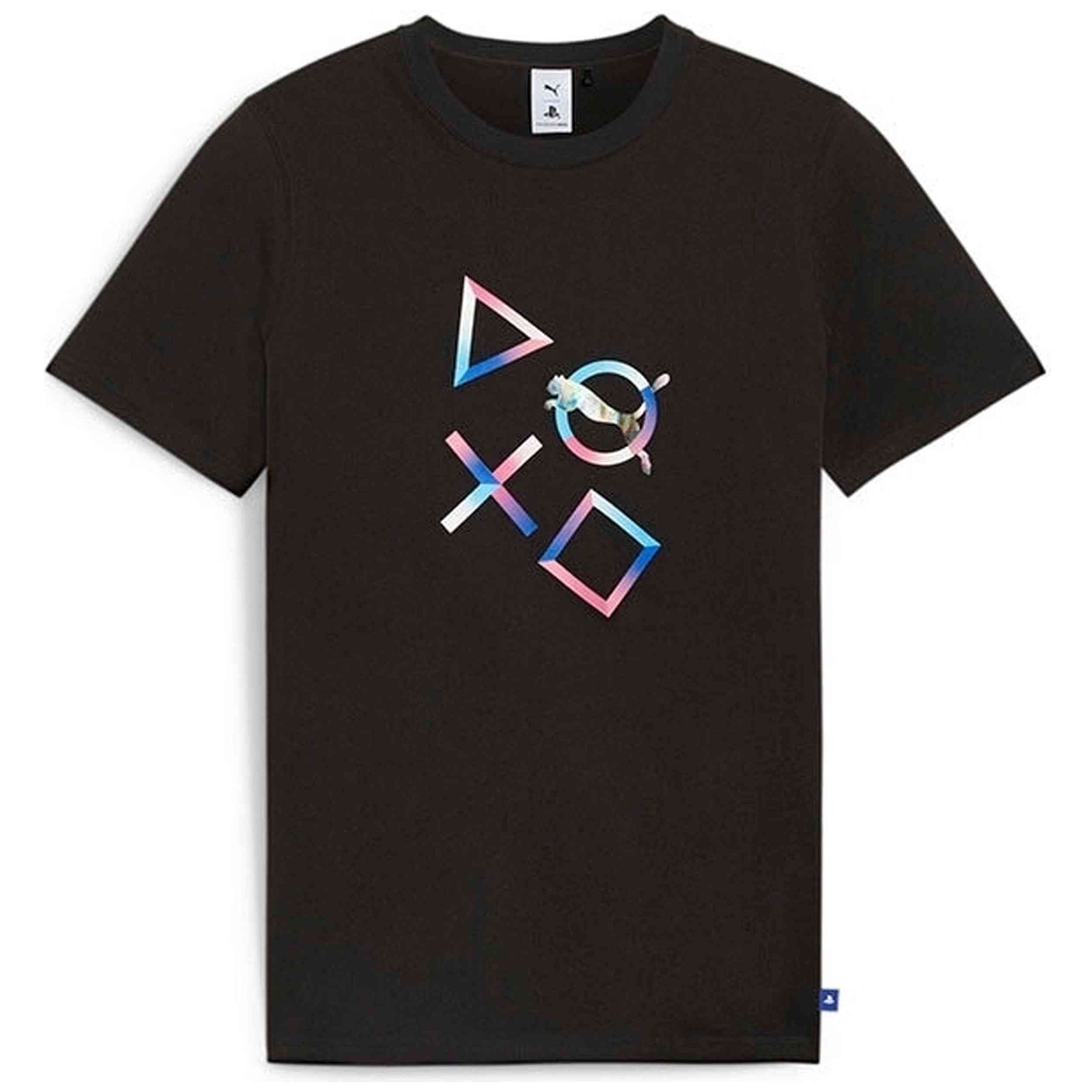 Camiseta De Manga Corta Puma modelo X Playstation Tee para Hombre en color Negro