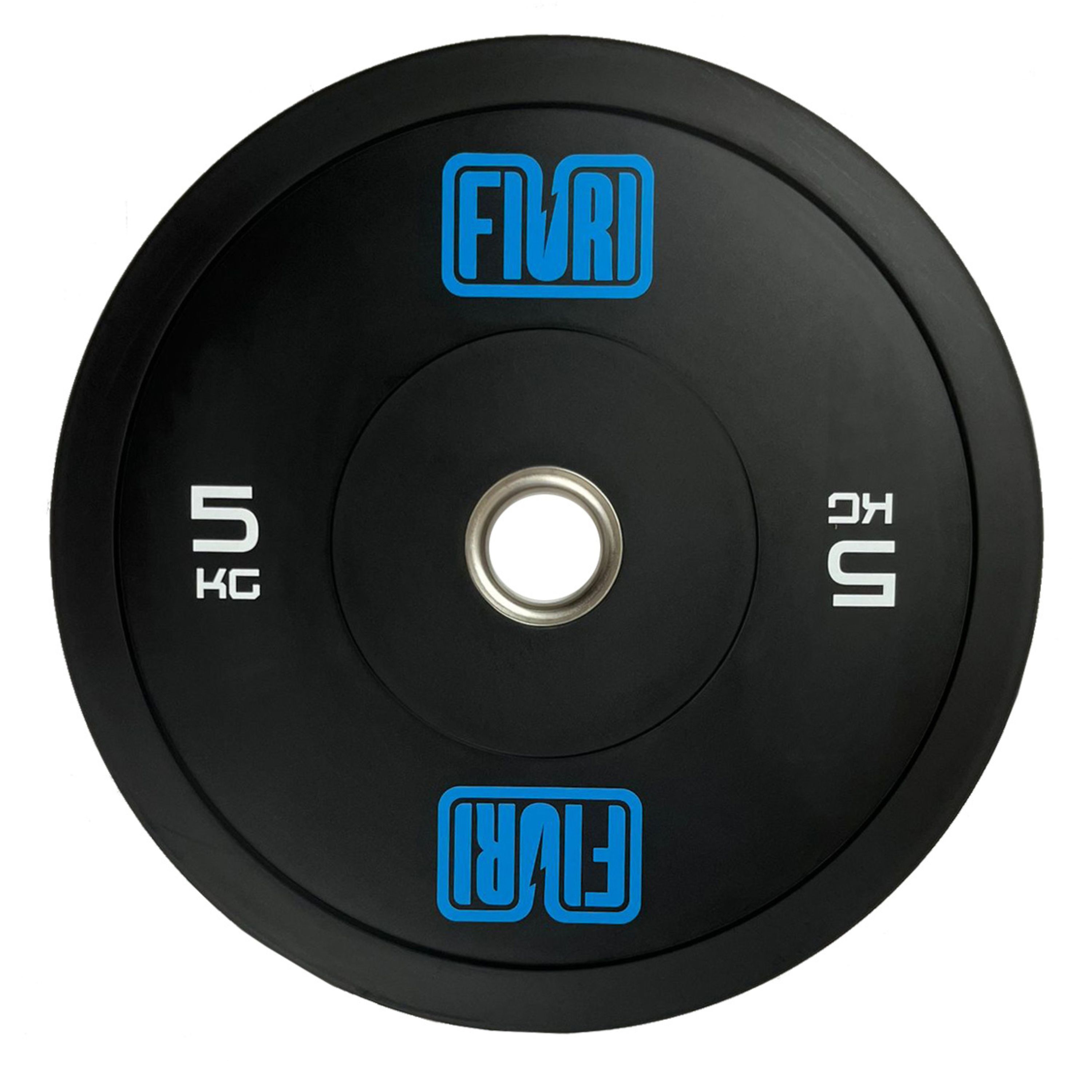 Discos Olímpicos Recubiertos de Caucho, 5 a 25 kg, FIURI Entrenamiento de Fuerza, Crossfit, Material Gimnasio, Gym