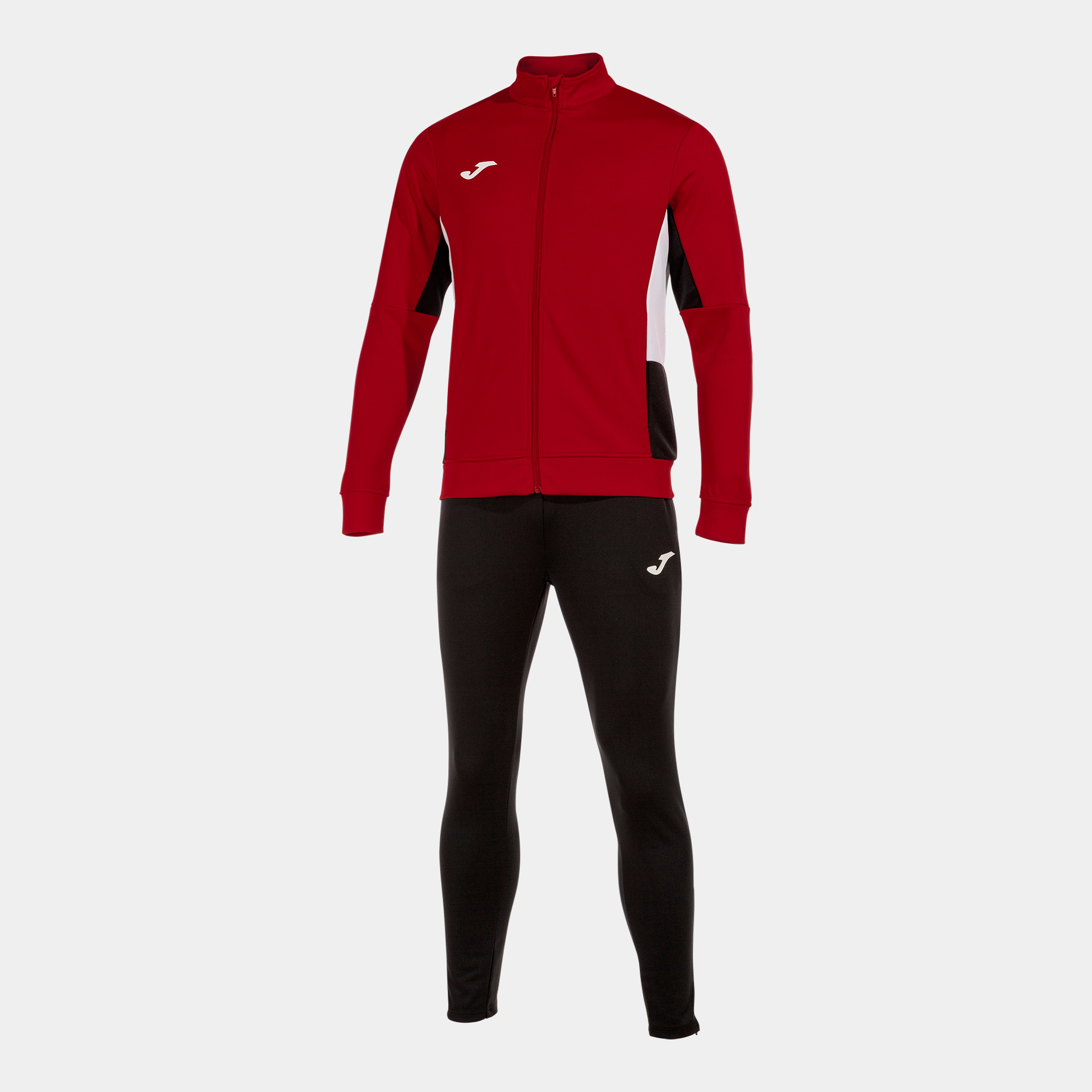 Chándal Hombre Joma Danubio II 103122 Rojo Negro Blanco 601 Confortable